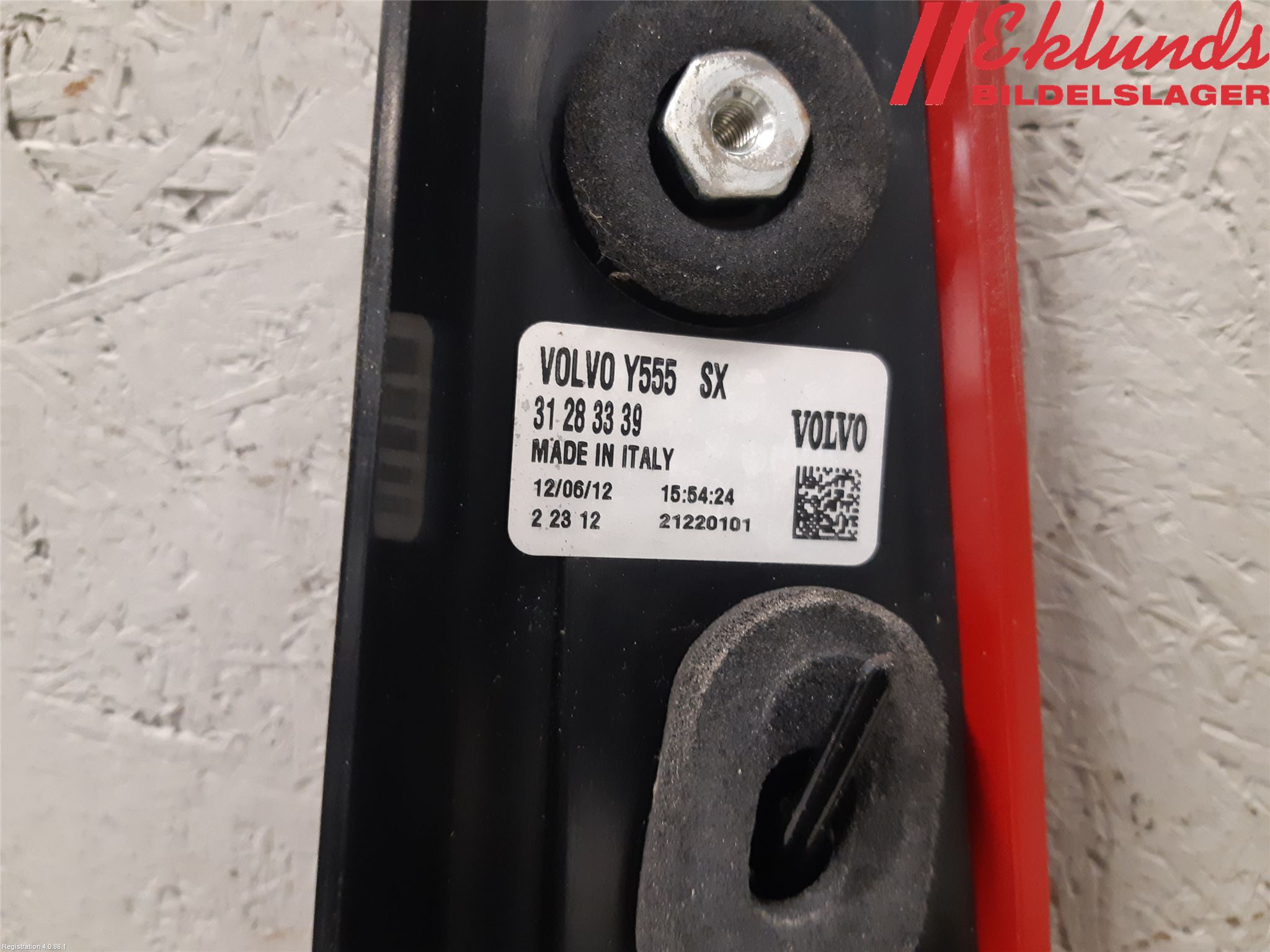 Volvo V40 12-19 Bakljus Vänster