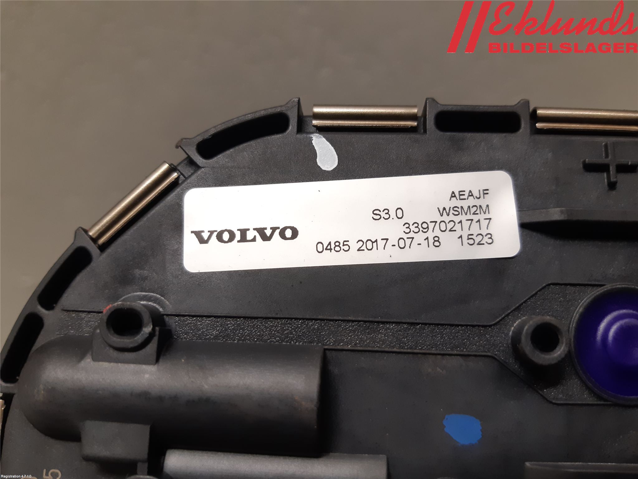 Volvo S90 17->> Torkarmotor Vindruta