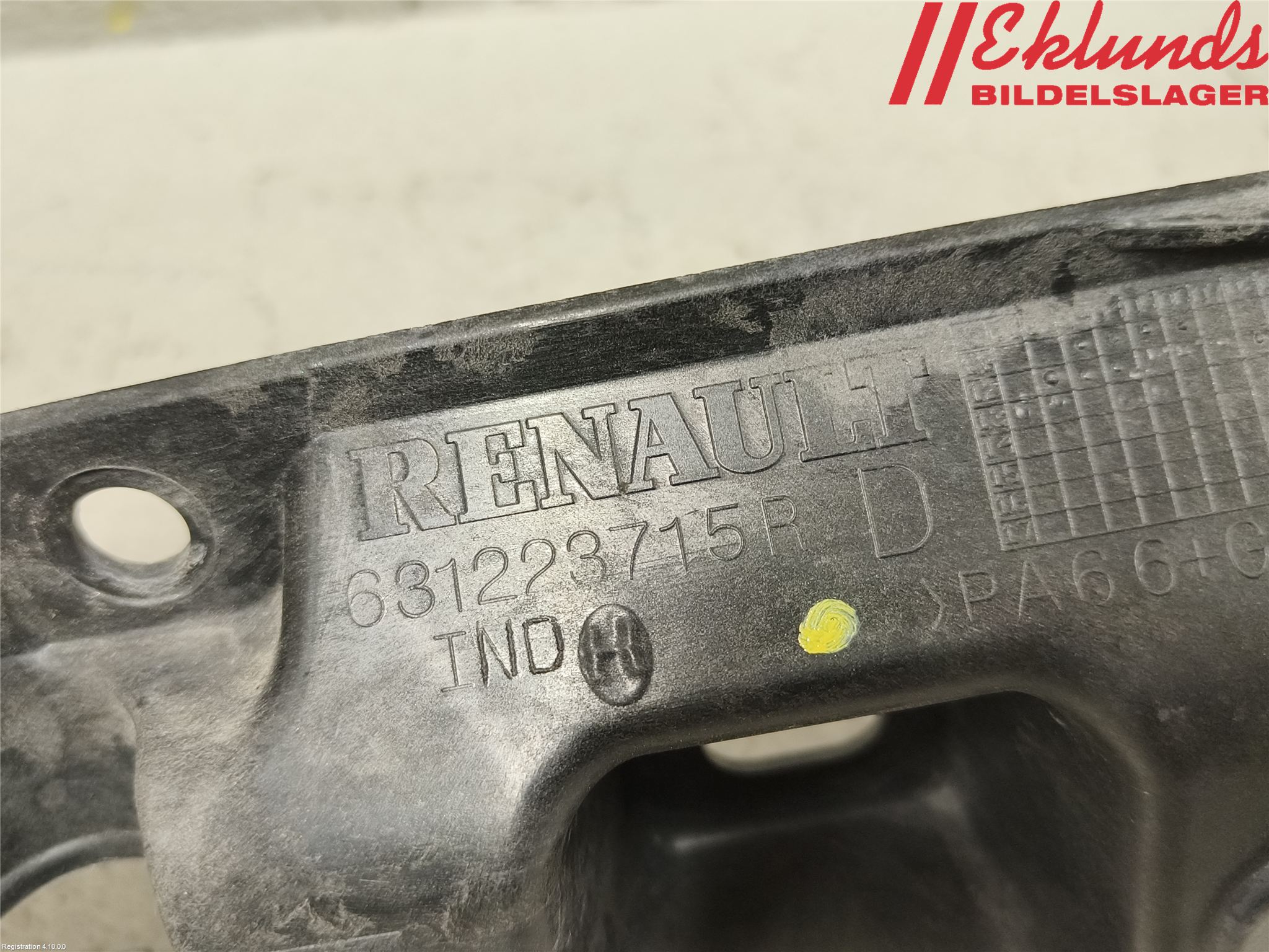 Renault SCÉNIC III / GRAND SCÉNIC 09-16 Stötfångarfäste Fram Hö