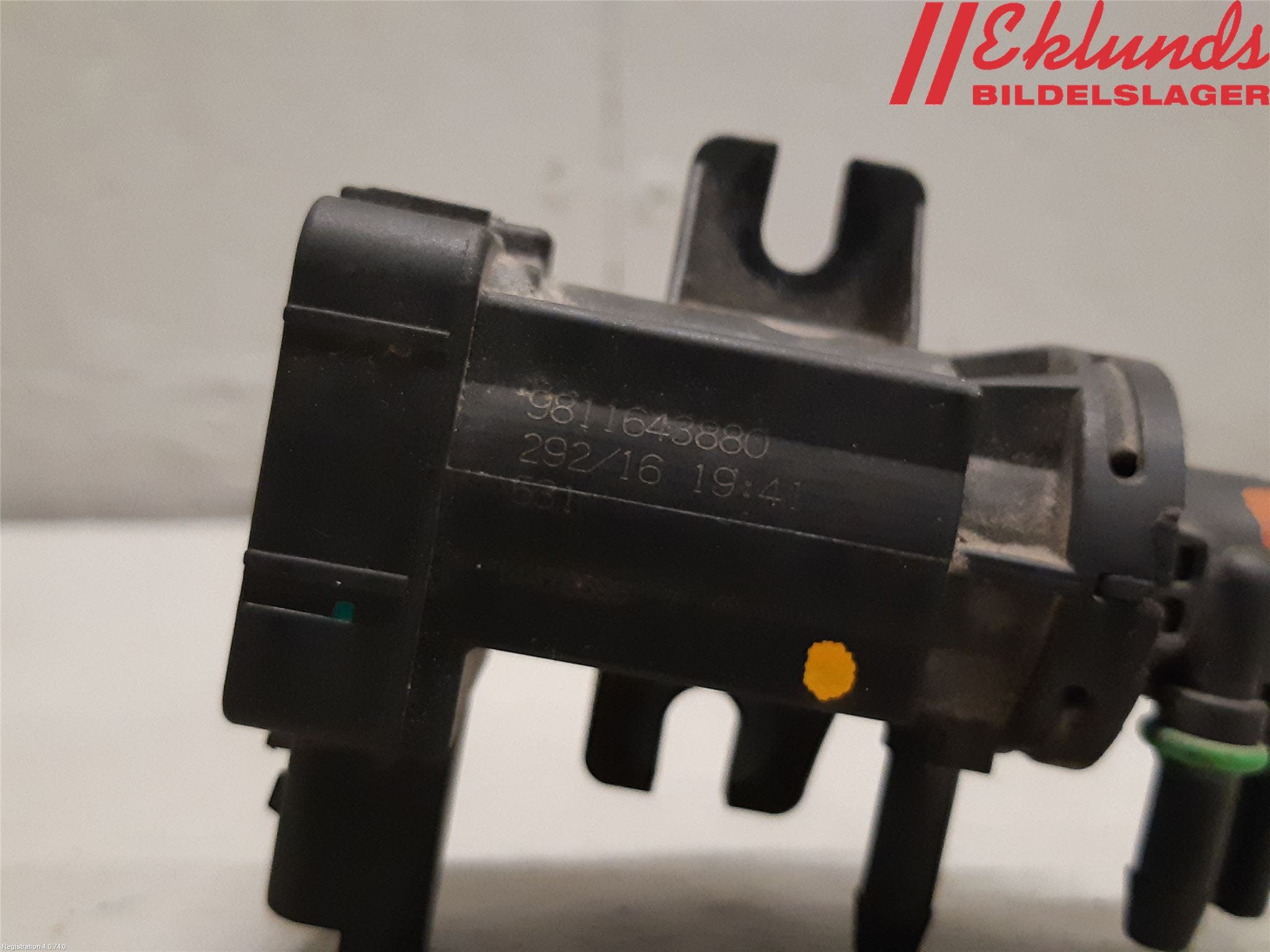 Citroen BERLINGO 08-18 Magnetventil Laddtryck