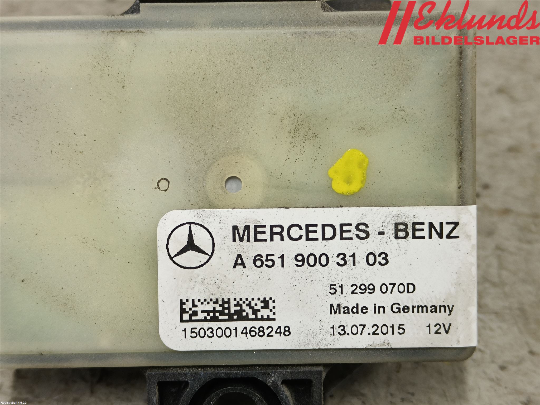 Mercedes-Benz MB CLA-KLASS (C117/X117) 13-19 Relä Glödning Diesel