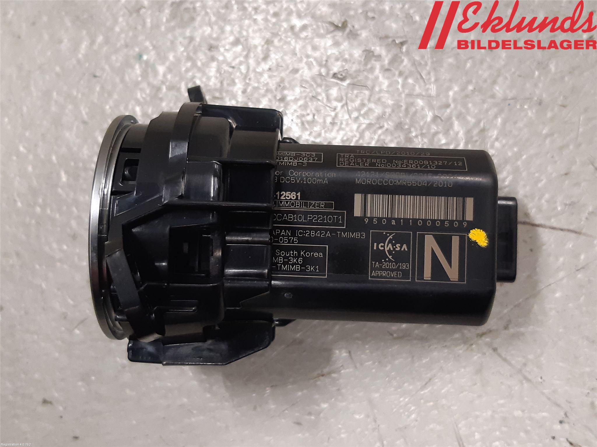 Lexus UX/300e 19- Startknapp Personbil