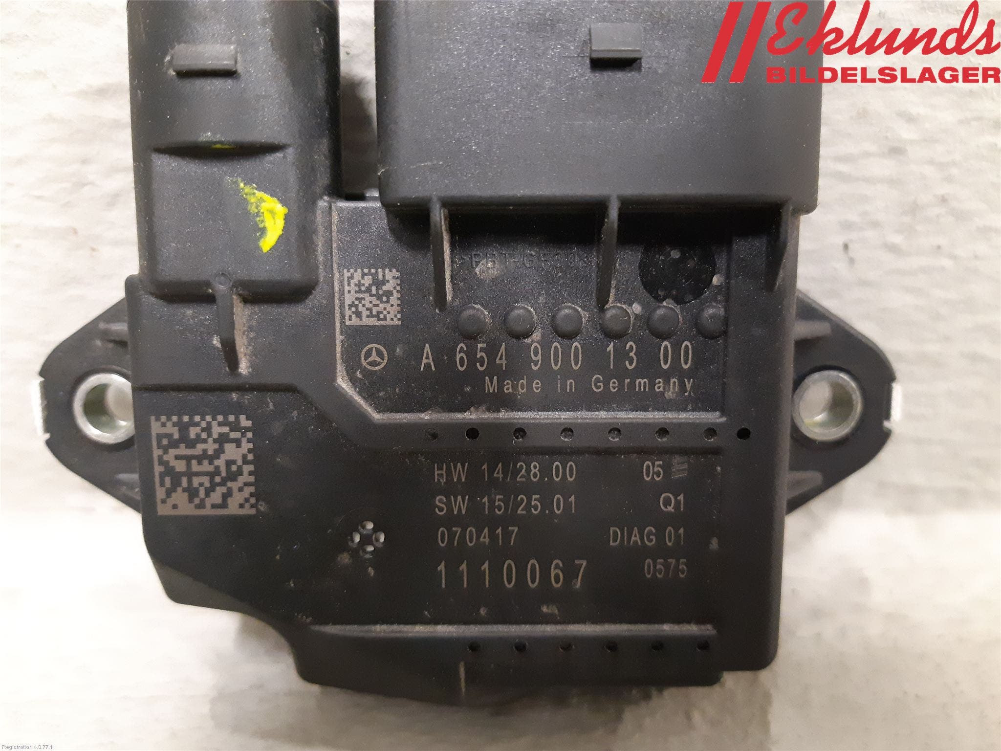 Mercedes-Benz MB E-KLASS (W213) 16-23 Relä Glödning Diesel