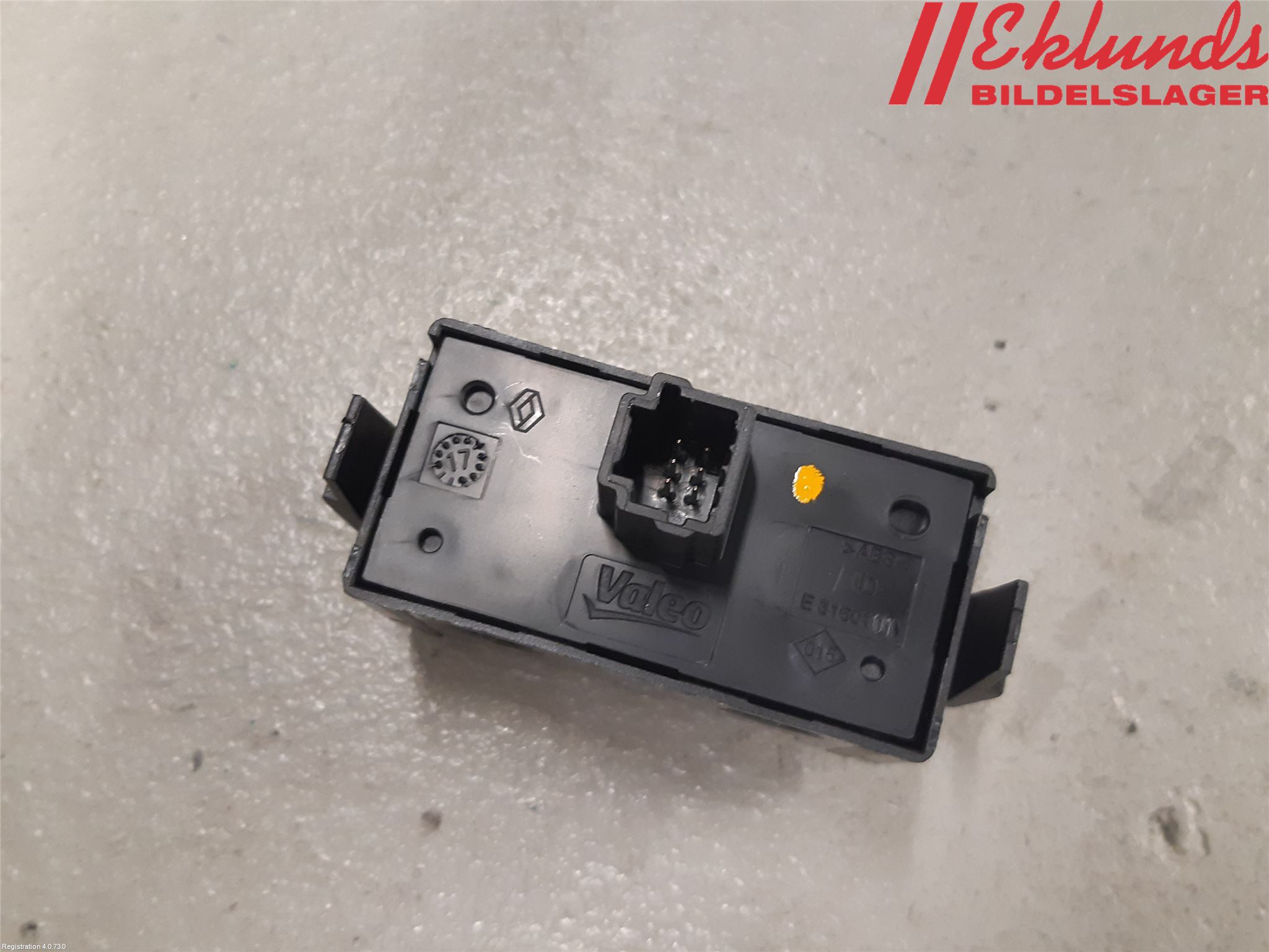 Renault TRAFIC/E-TECH 15- Strömställare Varnings