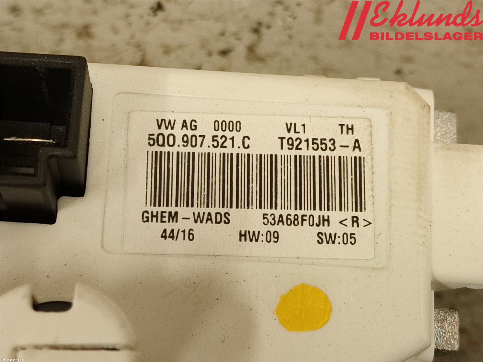 Volkswagen VW GOLF / E-GOLF VII 13-20 Värmefläktsmotstånd