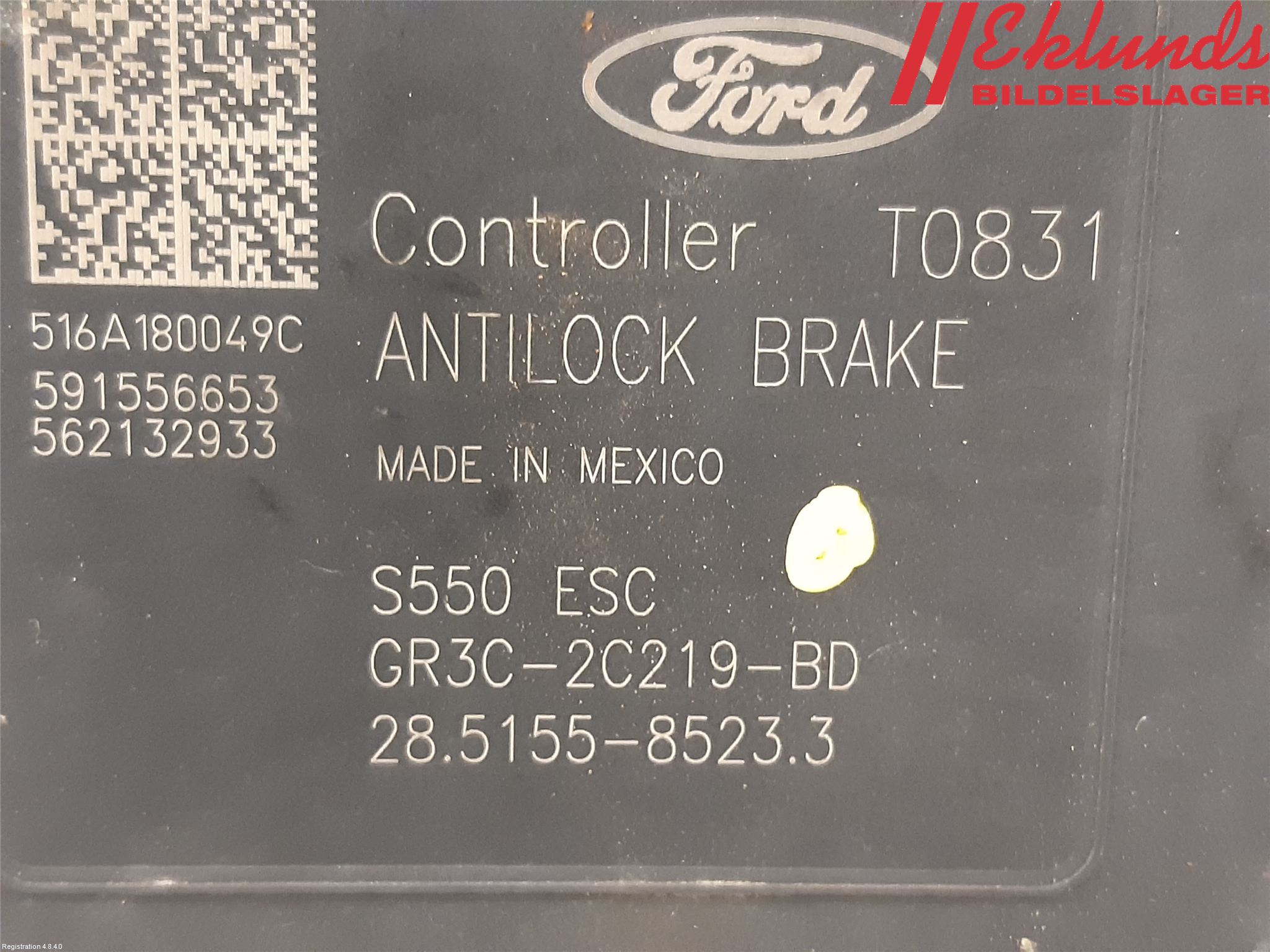 Ford MUSTANG VI 15-22 Abs Hydraulaggregat