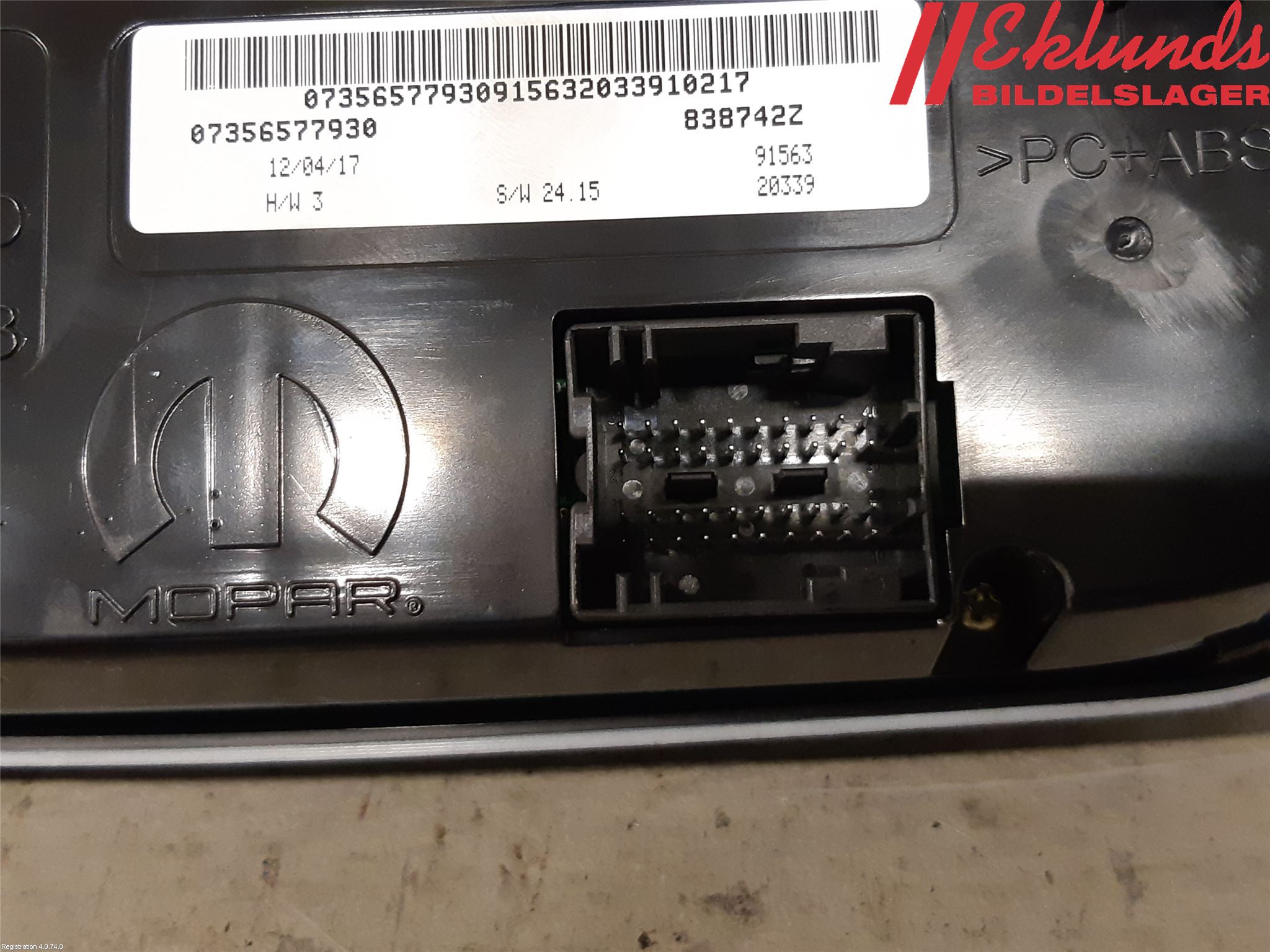 Jeep RENEGADE Ac Styrenhet Ac Manöveren