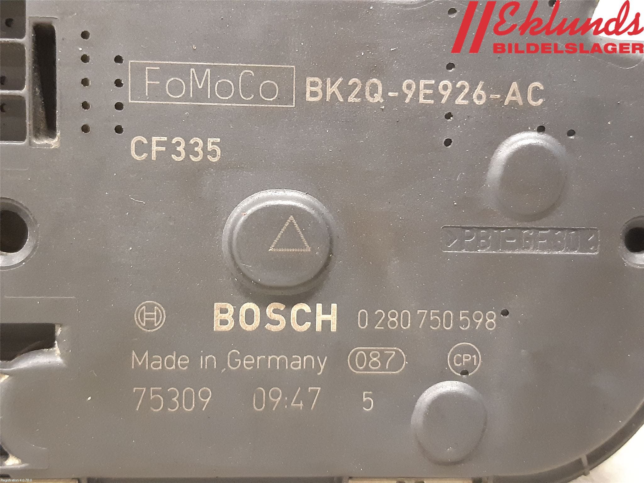 Ford RANGER EU 12-23 Injspjällhus