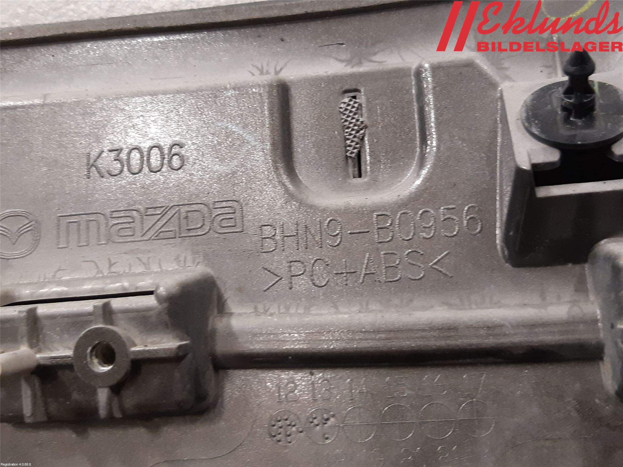 Mazda 3 III 14-19 Spoiler Baklucka