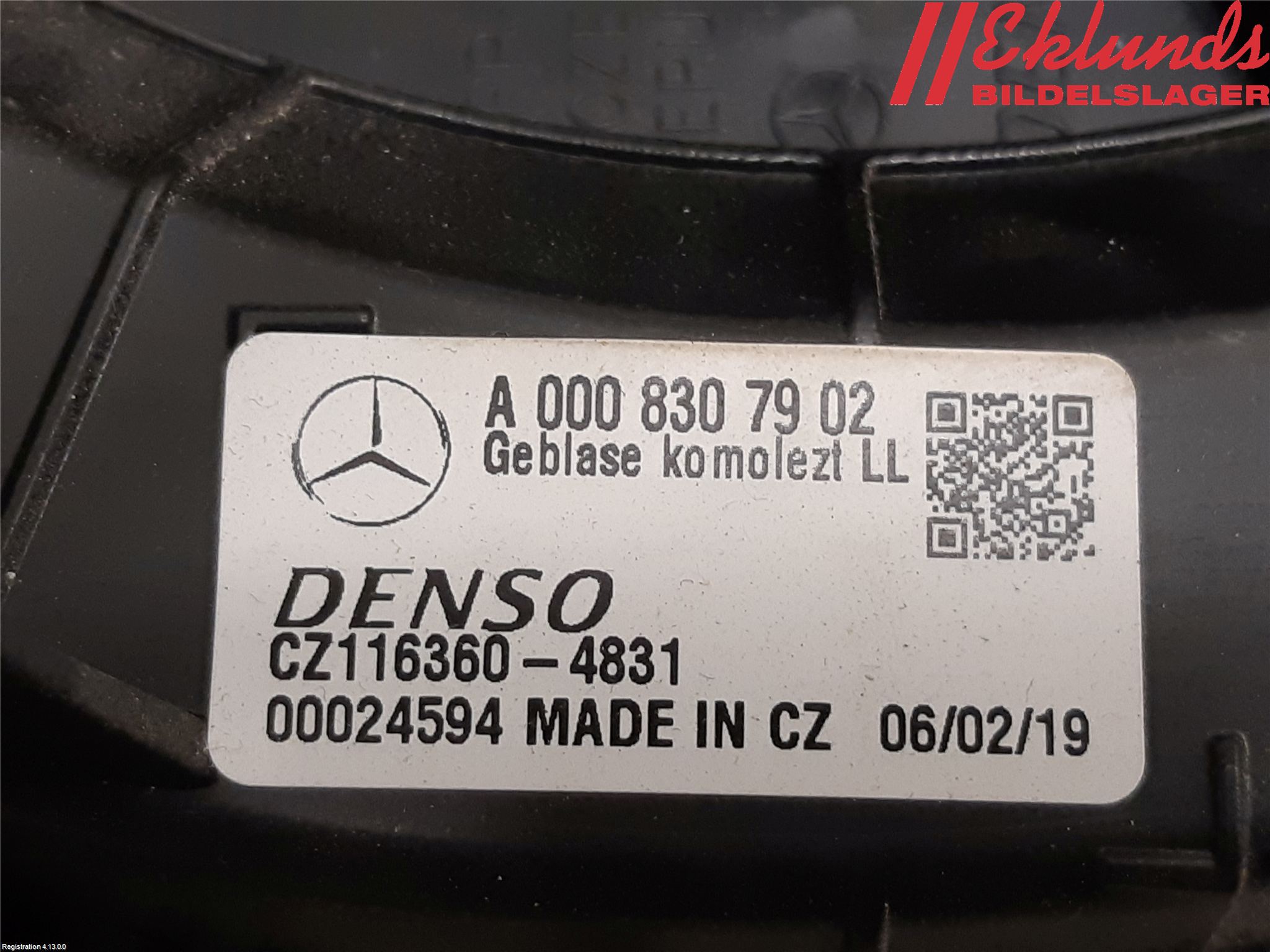 Mercedes-Benz MB SPRINTER (W907/W910) 19- Värmefläkt