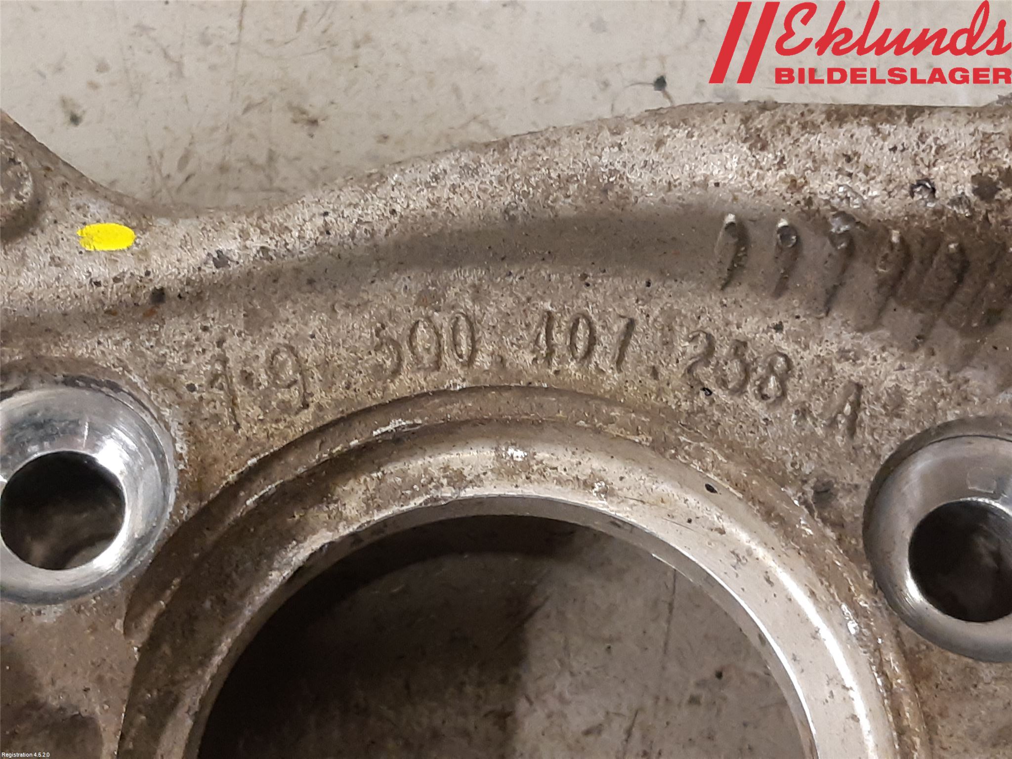 Audi A3/S3 8V 13-20 Styrspindel Lagerhus Hö