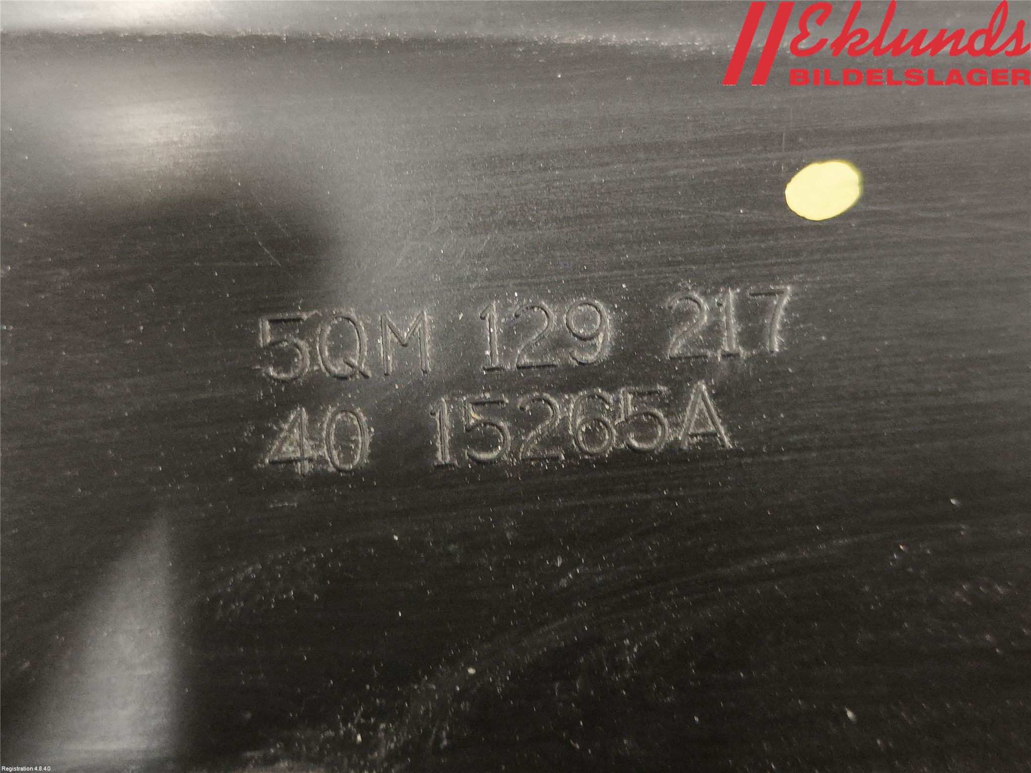 Volkswagen VW TIGUAN 16-24 Deflektor Plåt-Plast Kylning