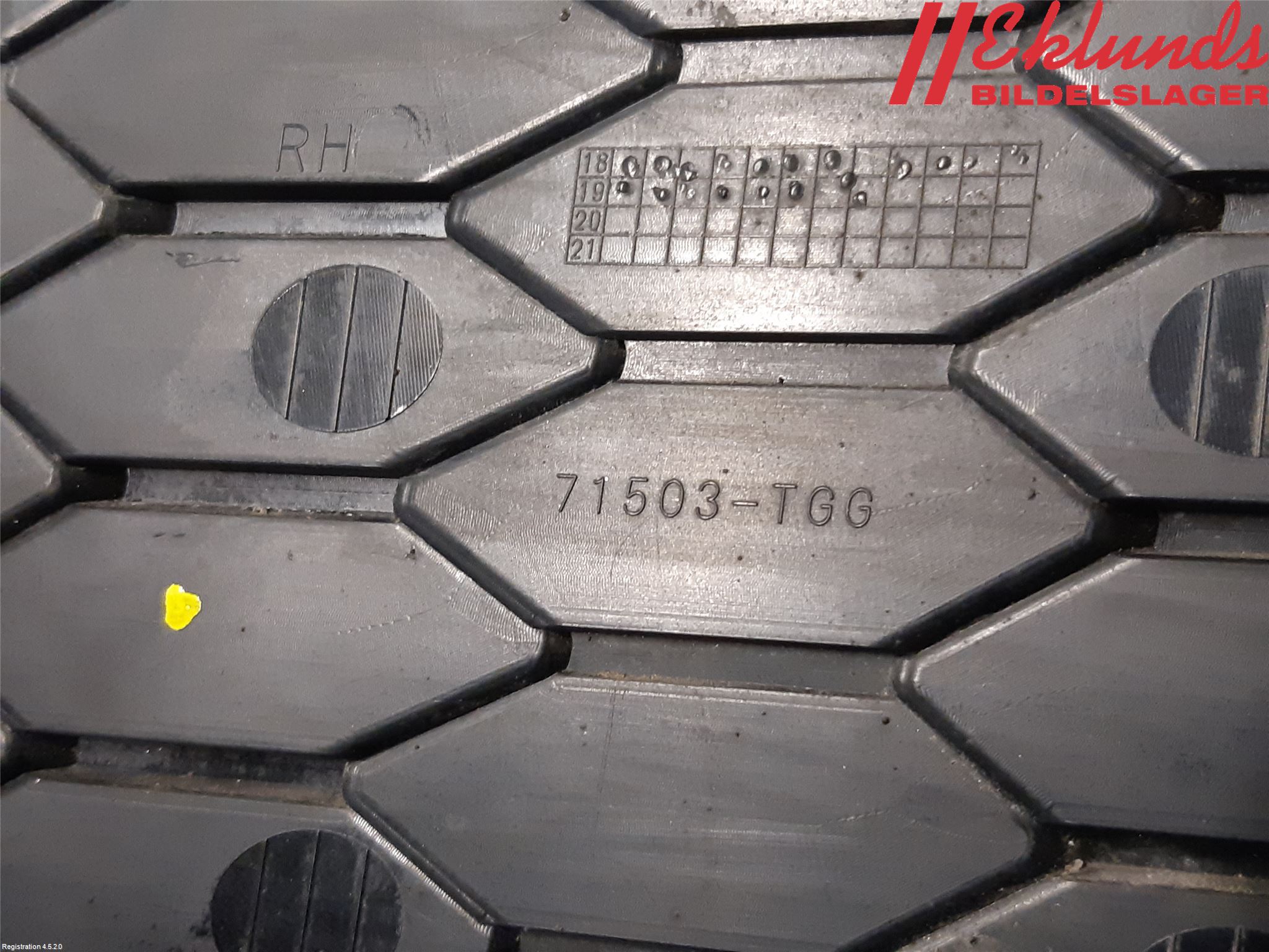 Honda CIVIC 17-22 Stöt Utfyllnad-List-Grill