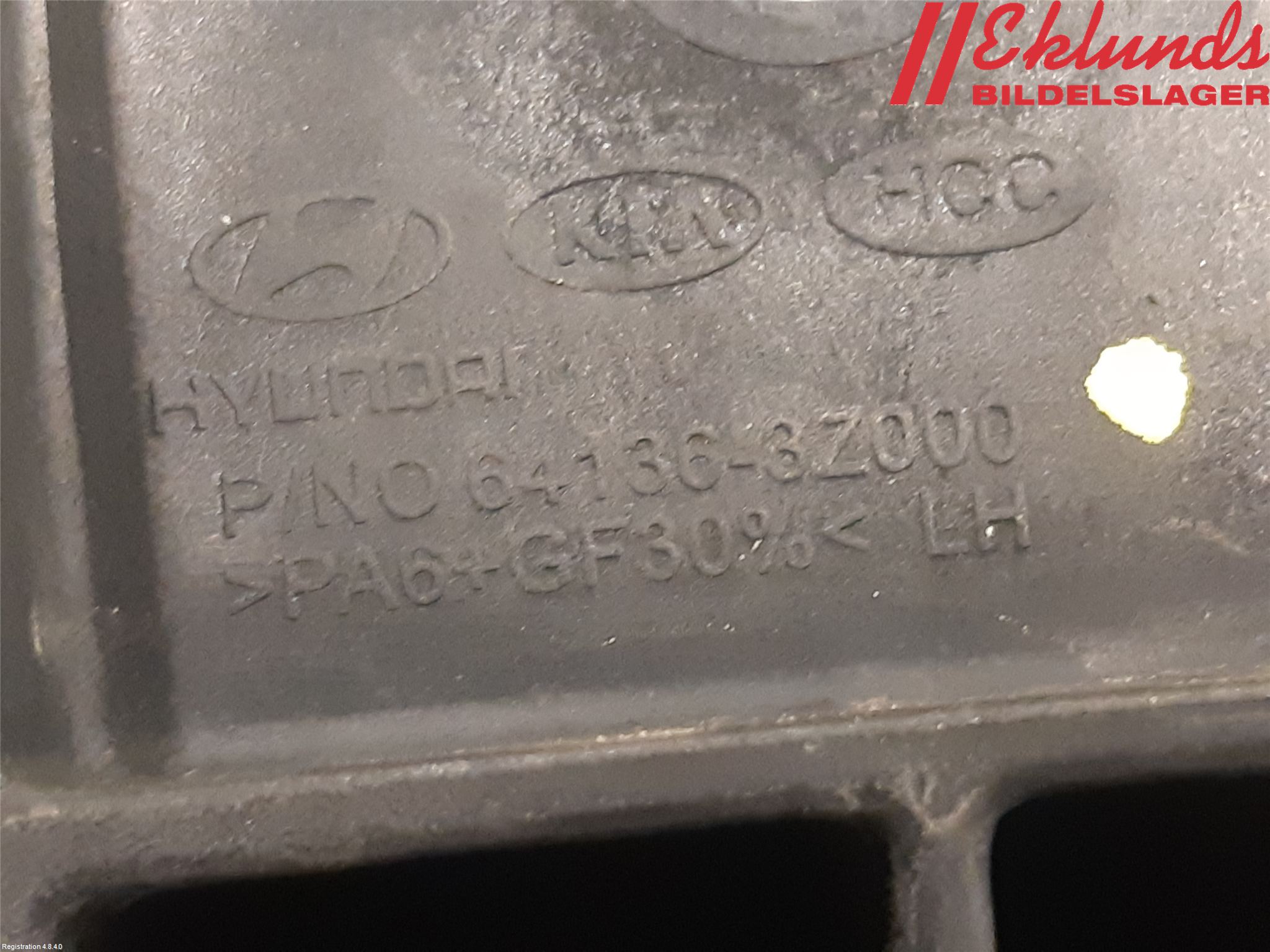 Hyundai i40 08-15 Frontplåt