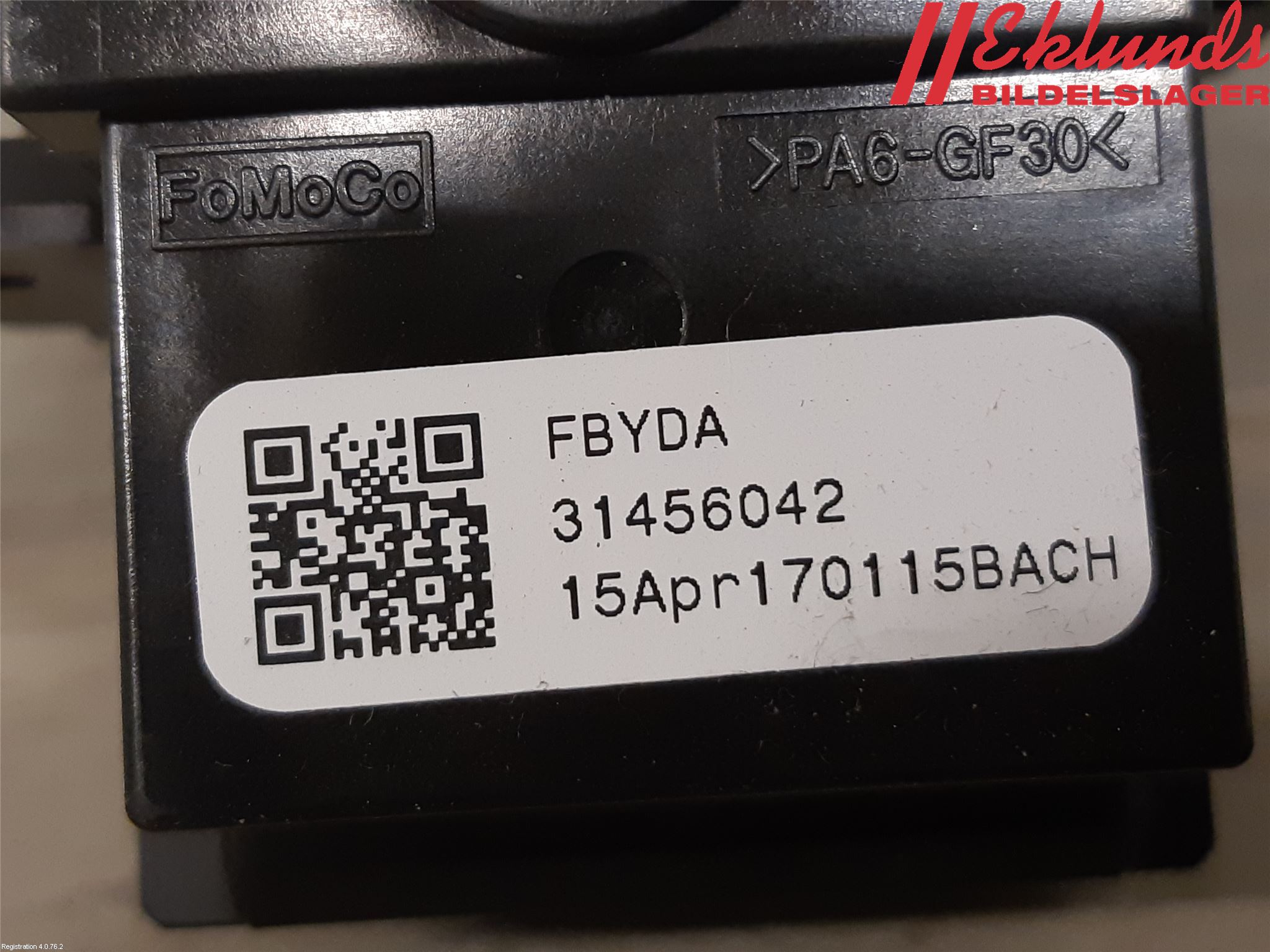 Volvo V60 CROSS COUNTRY 16-18 Spak Torkar-Spolomk