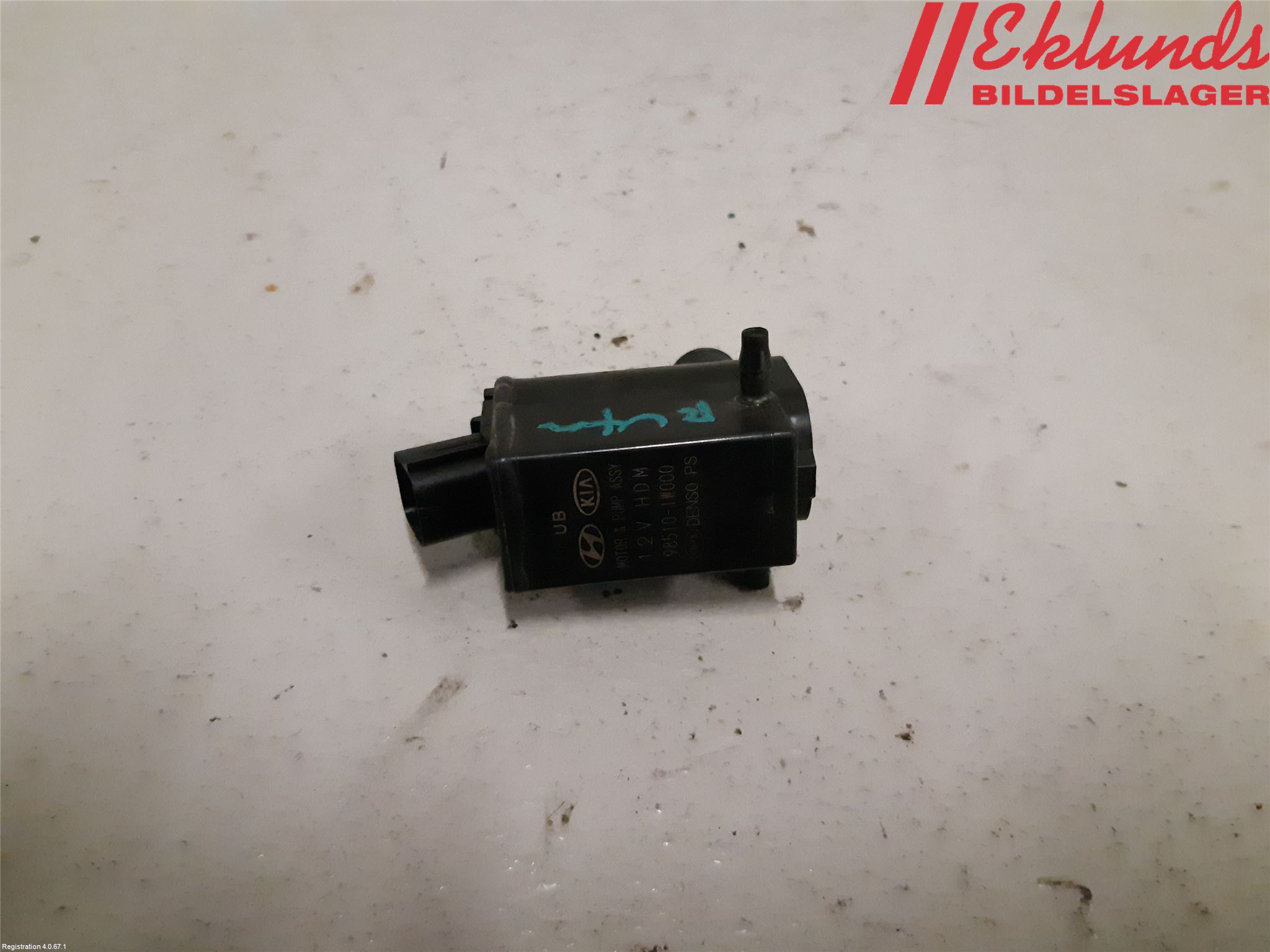 Hyundai i30 GD 13-17 Spolarpump Vindruta