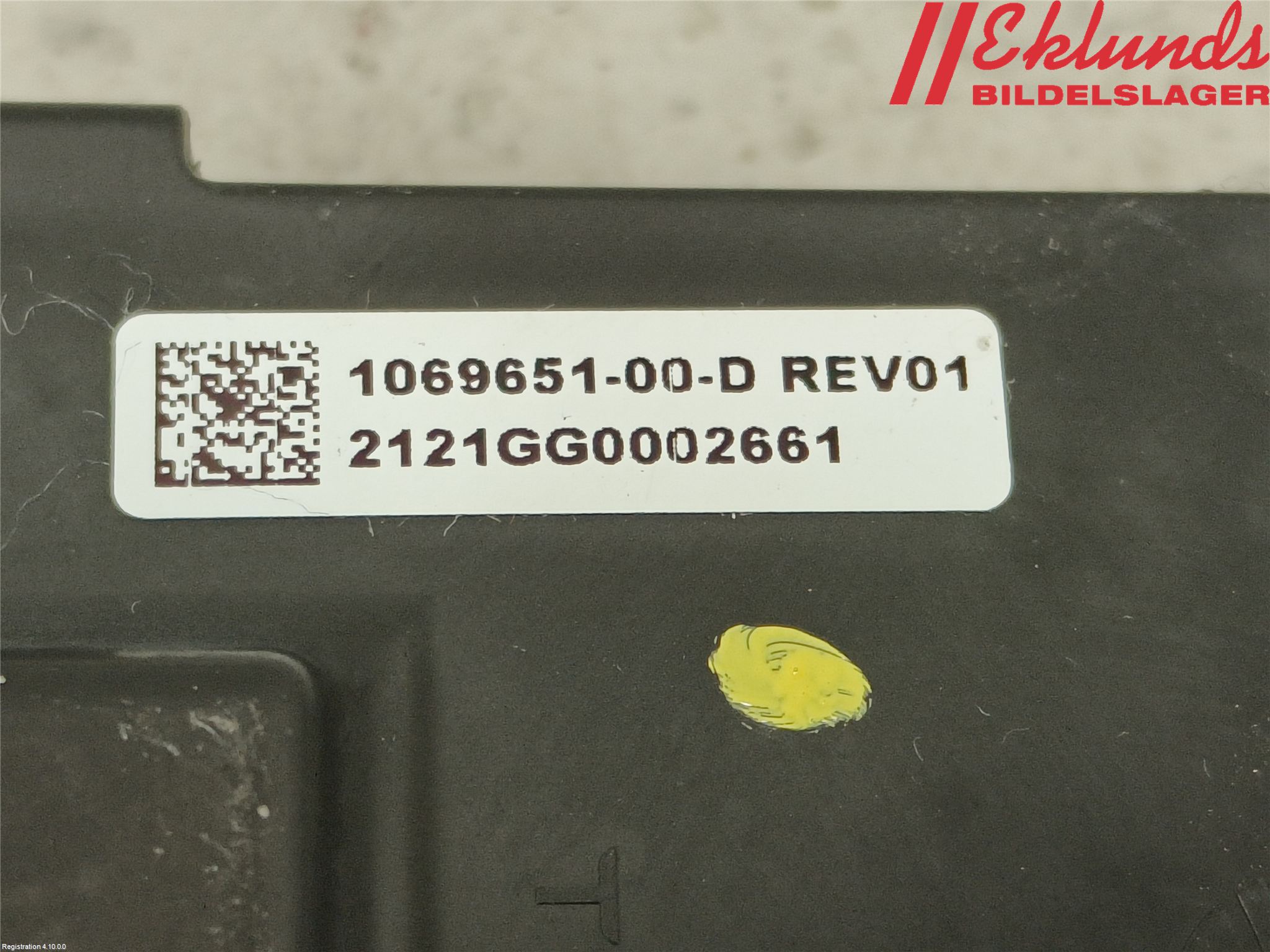 Tesla MODEL S 13- Styrenhet Dörr