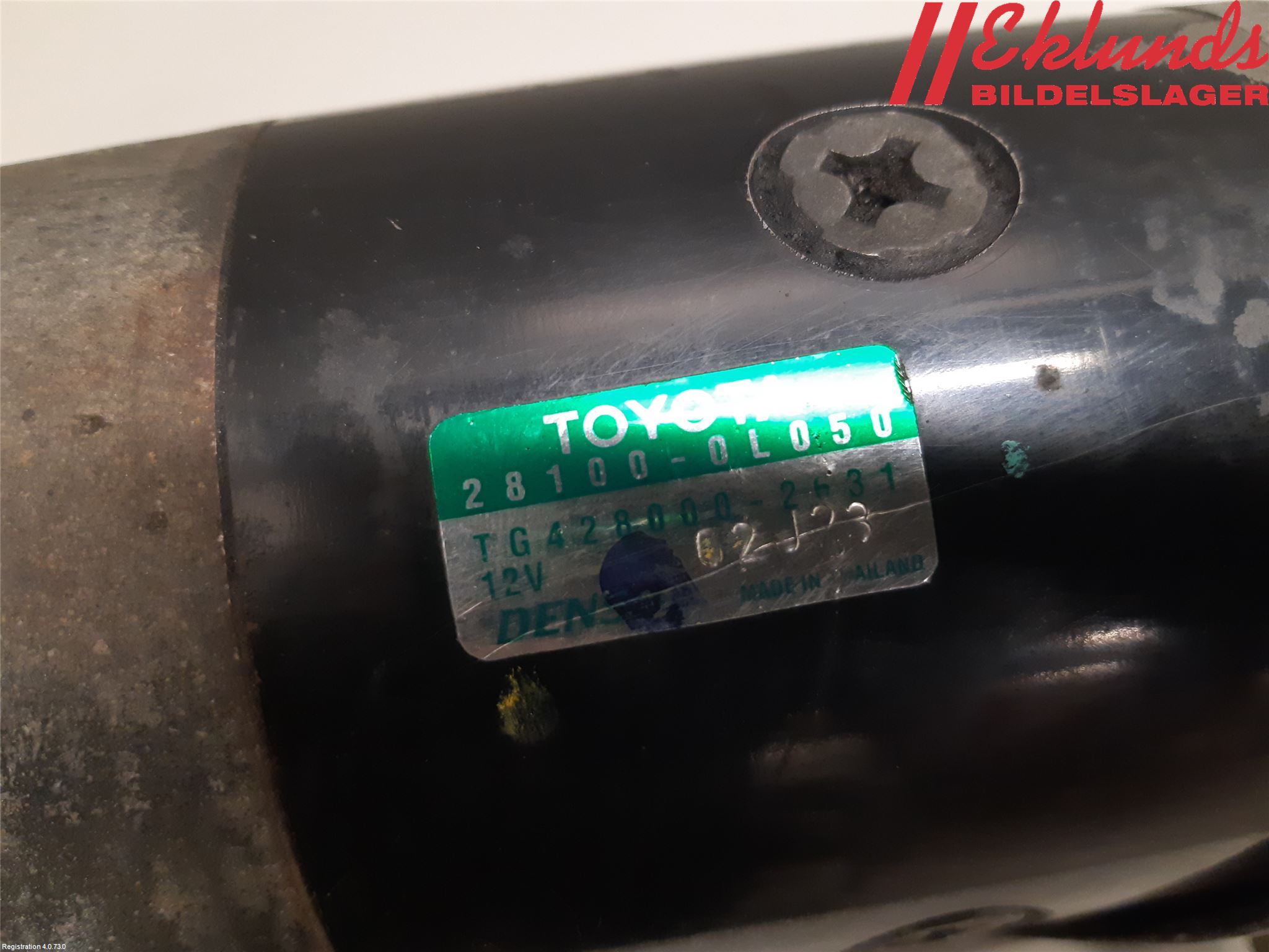 Toyota HILUX 05-16 Startmotor Diesel