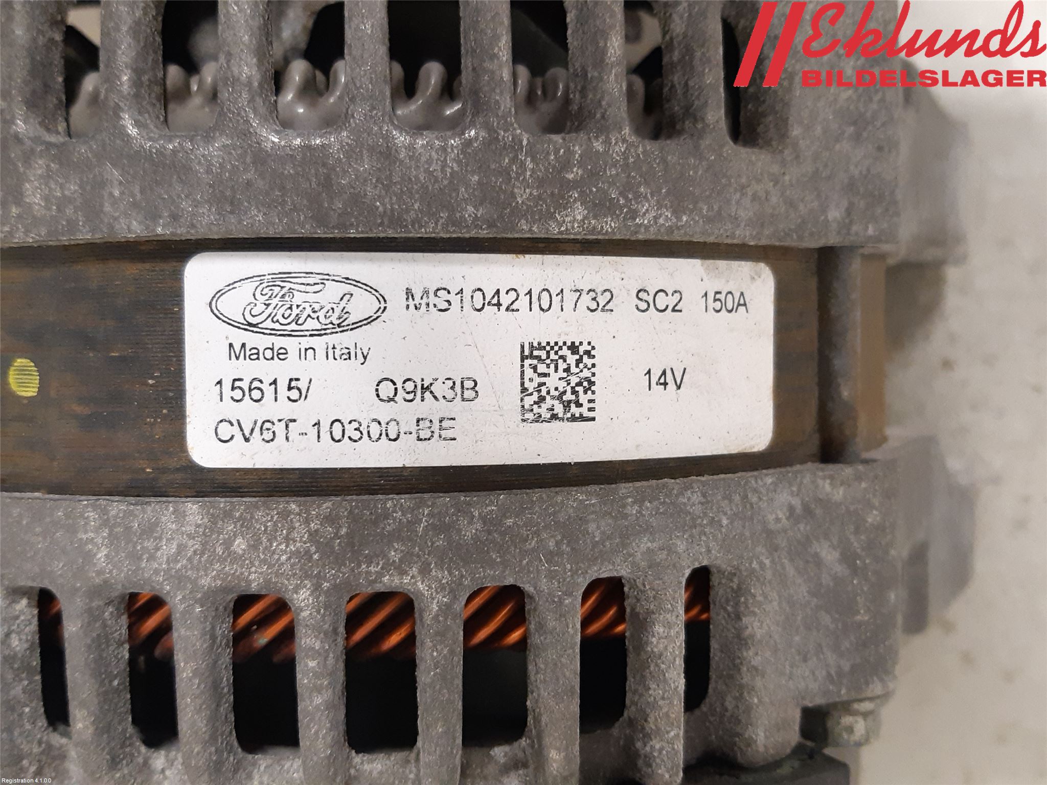 Ford FIESTA 13-17 Generator
