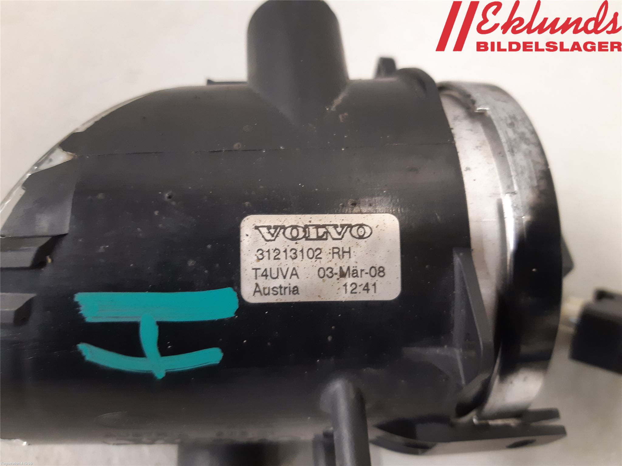 Volvo V70 08-13 Dimljus-Varselljus Fram