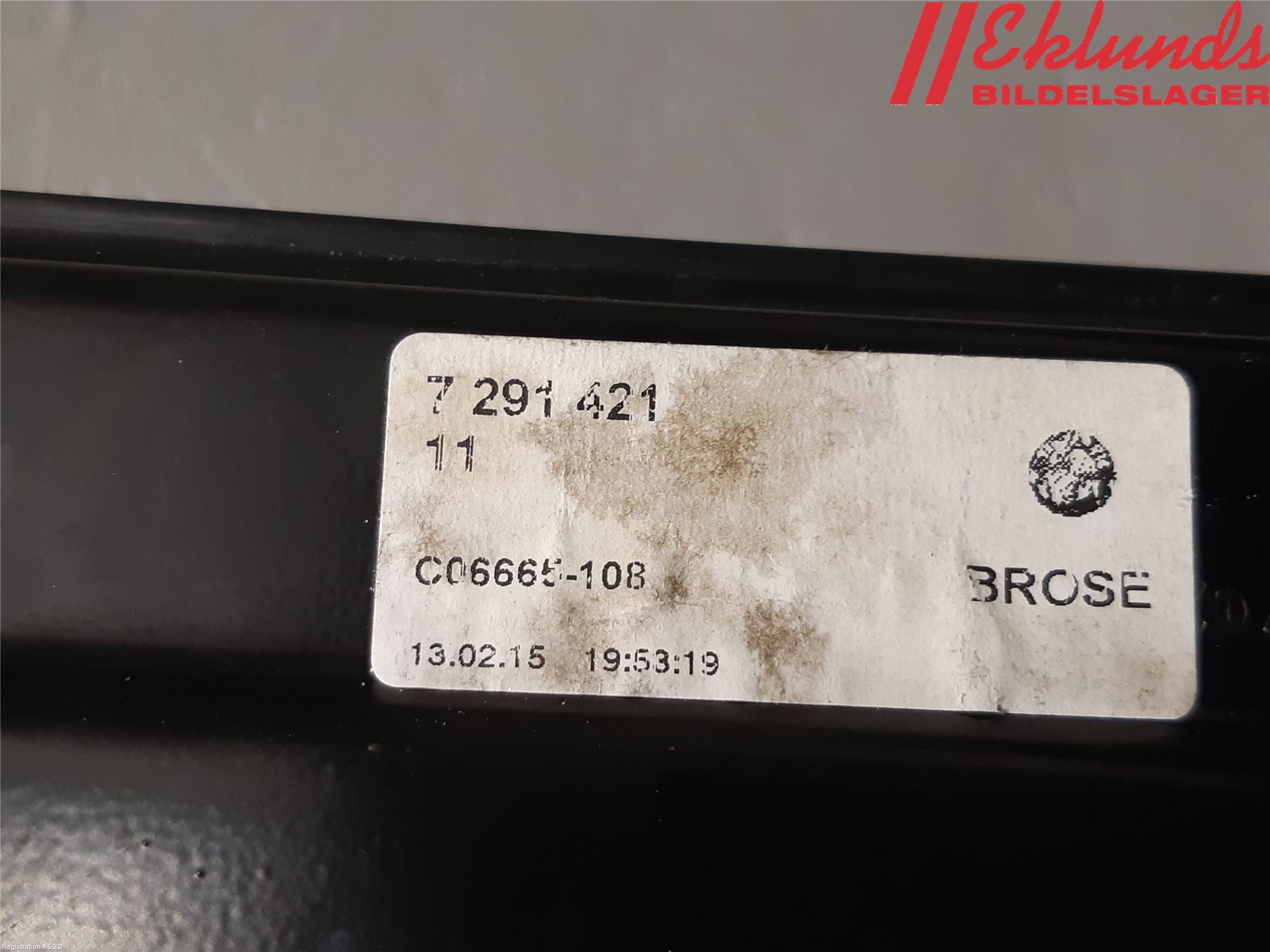 BMW 3 GT F34 13-19 Fönsterhiss El Kompl