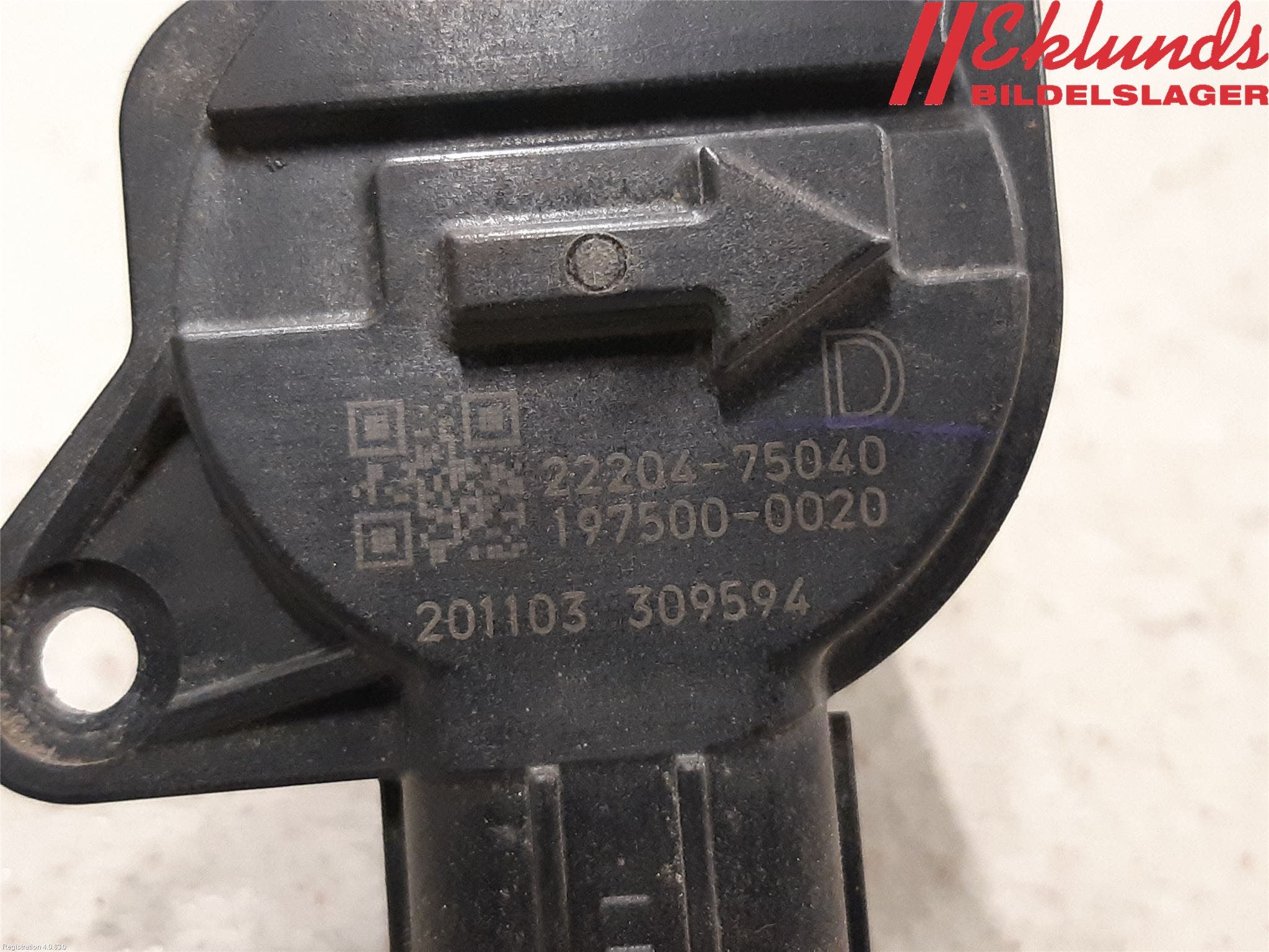 Toyota RAV4 19- Injluftmassamätare