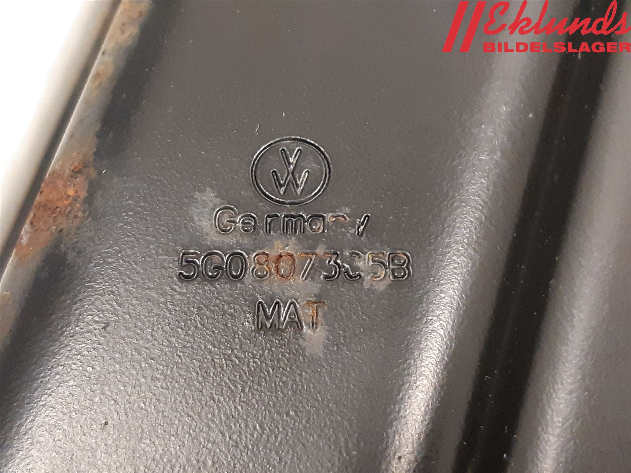 Volkswagen VW GOLF / E-GOLF VII 13-20 Stötfångarbalk Bak