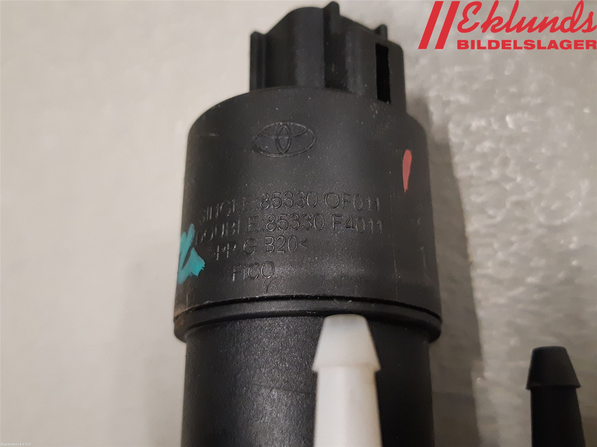Toyota C-HR 16-23 Spolarpump Vindruta