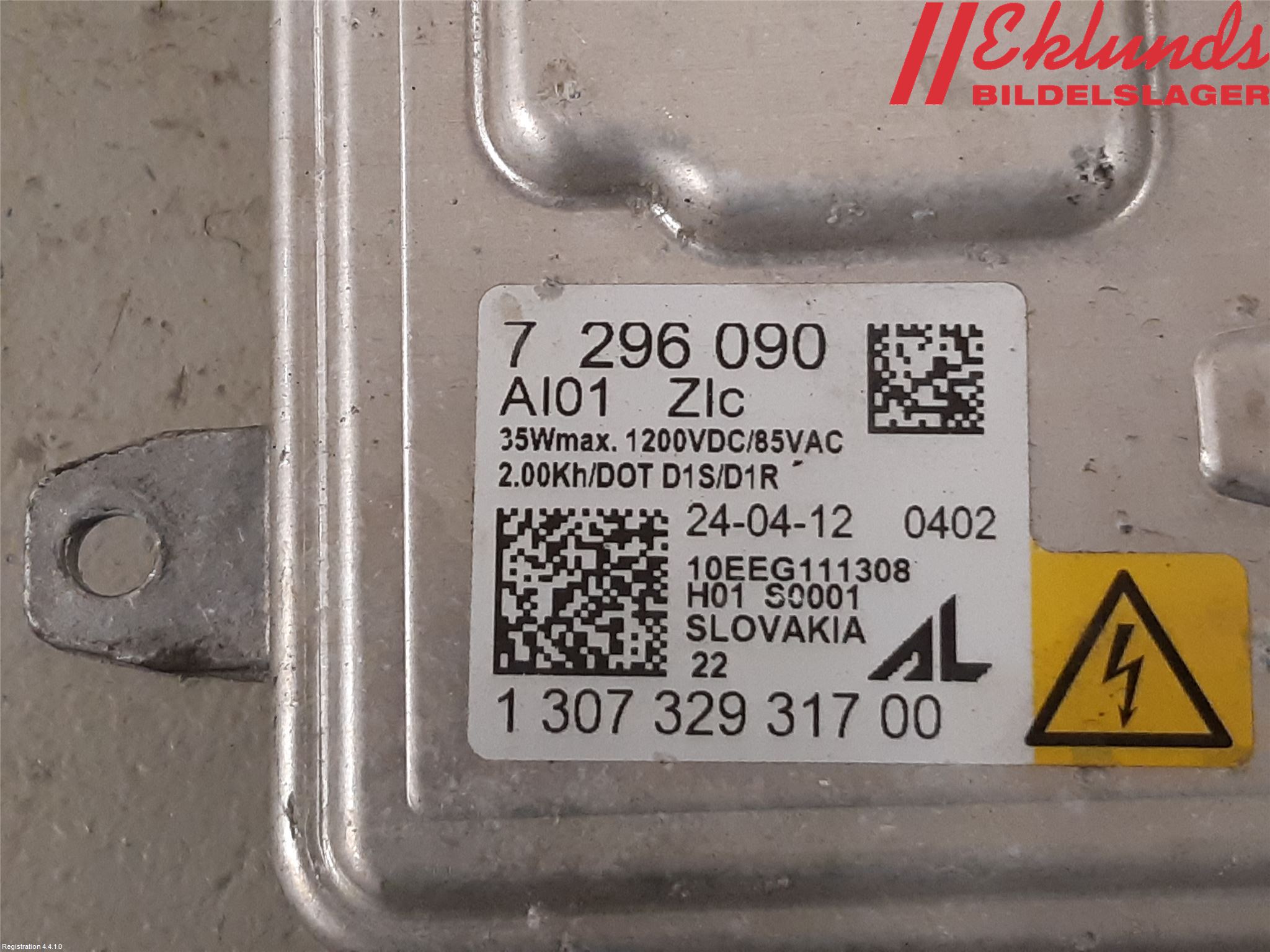 BMW 3 F30/F31/F80 12-19 Styrenhet Strålkastare