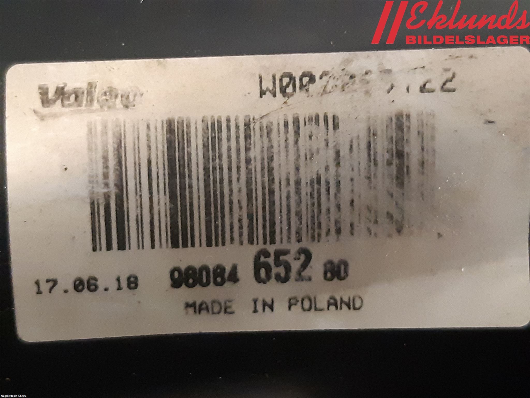 Peugeot EXPERT/E-EXPERT 17- Torkarmotor Vindruta