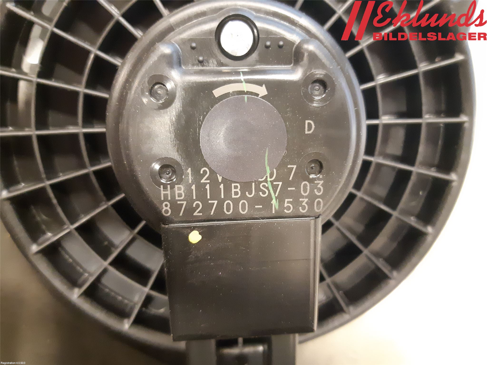 Mazda 3 III 14-19 Värmefläkt