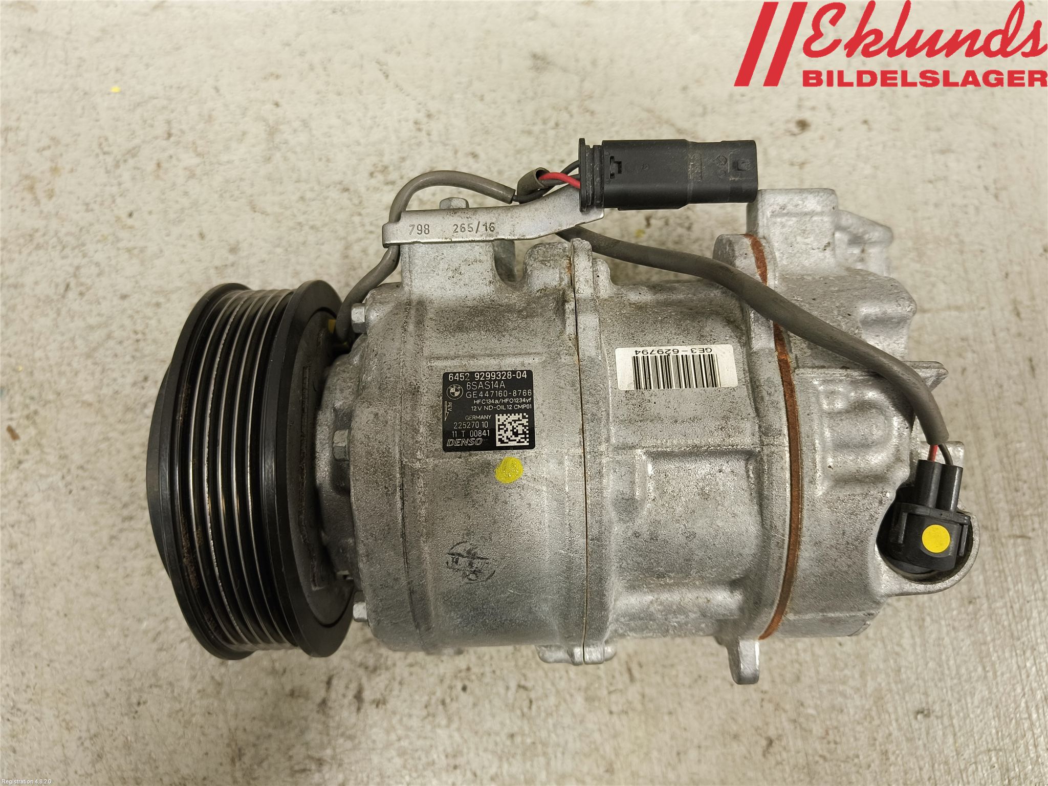 BMW 3 F30/F31/F80 12-19 Ac Kompressor