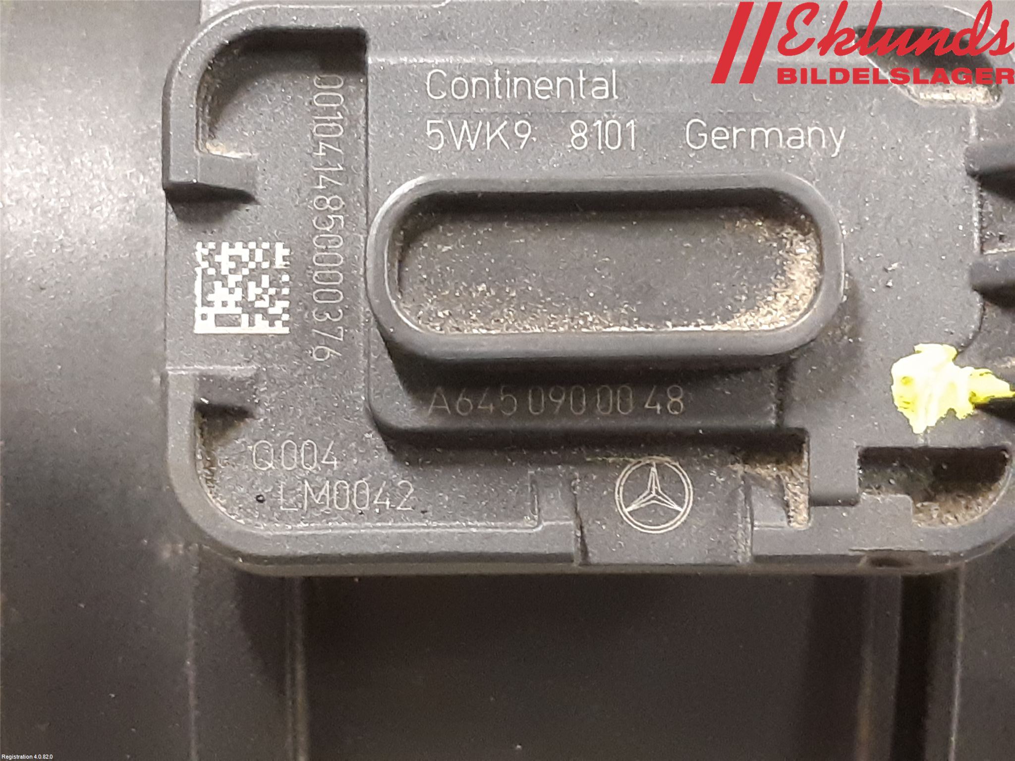 Mercedes-Benz MB B-KLASS (W246/W242) 12-19 Injluftmassamätare