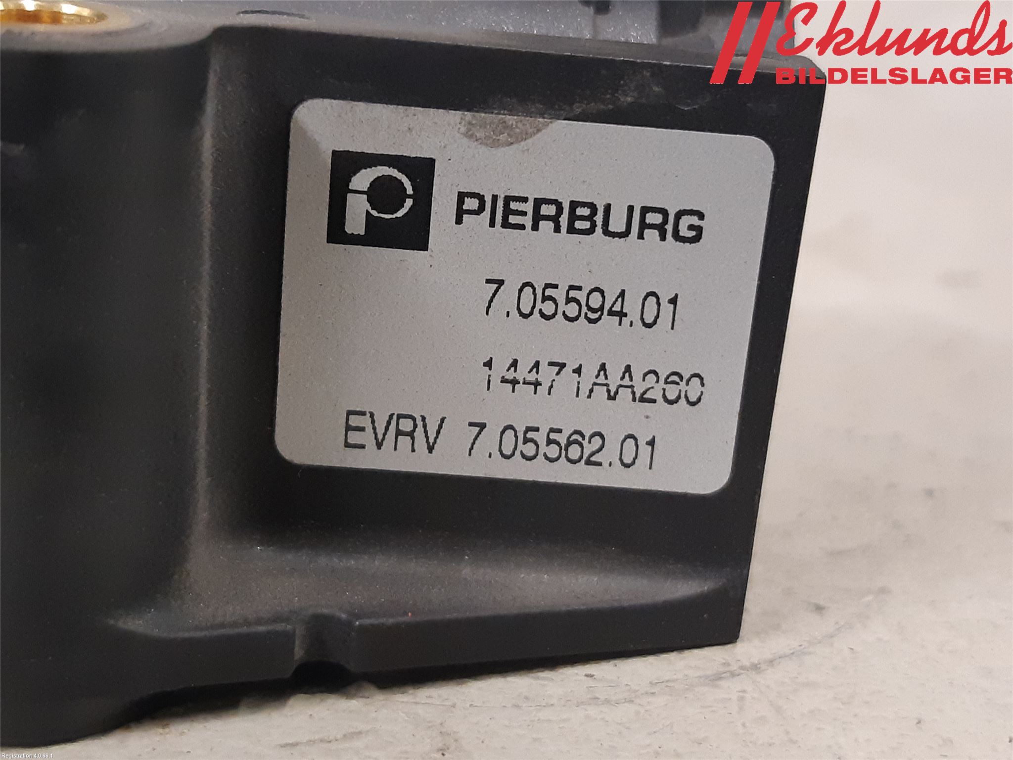 Subaru OUTBACK 15-20 Vakuumventil