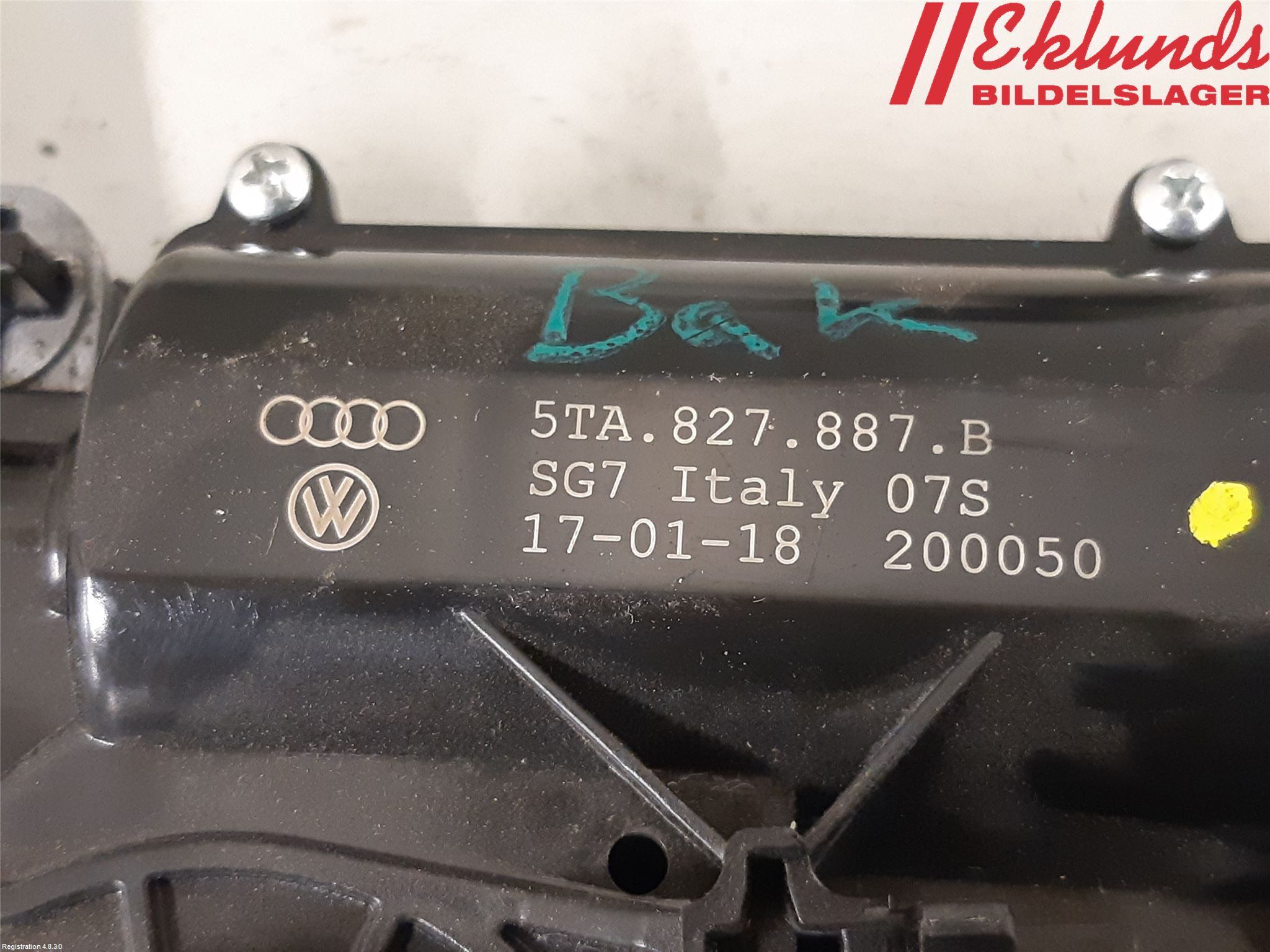 Skoda KODIAQ 17-24 Låskista Baklucka