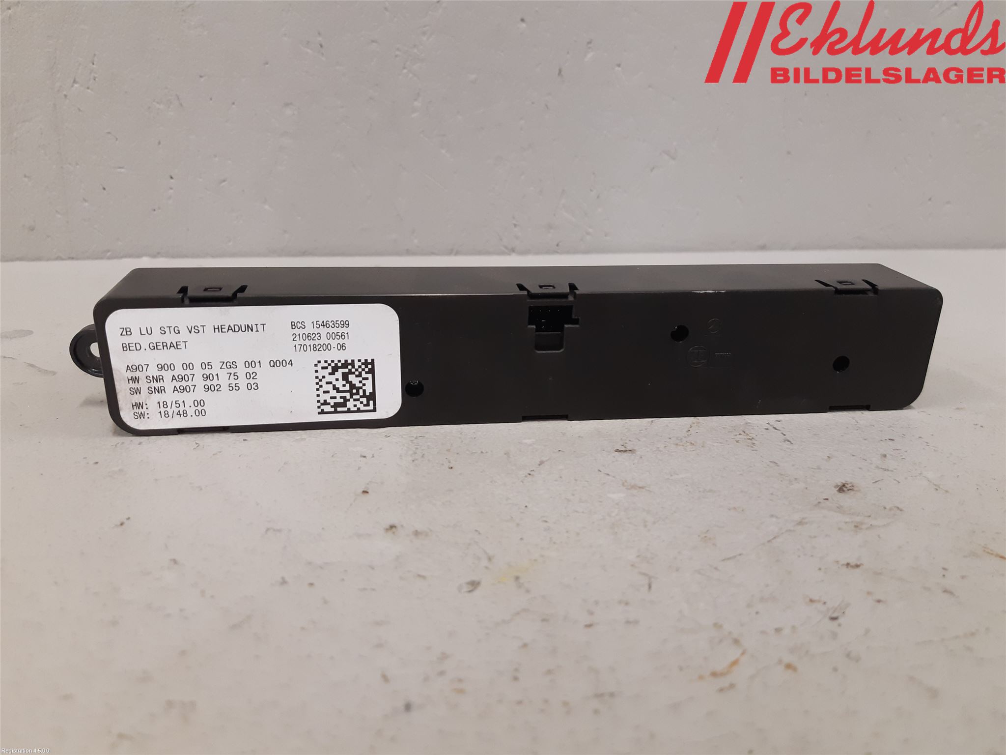 Mercedes-Benz MB SPRINTER (W907/W910) 19- Cd Radio - Multimediapanel
