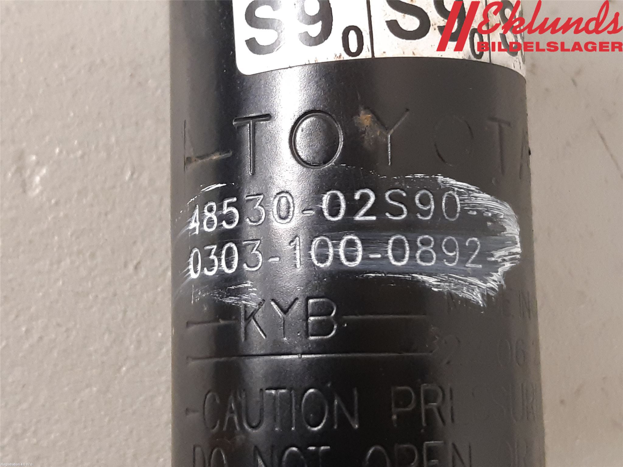 Toyota COROLLA 19- Stötdämpare Bak