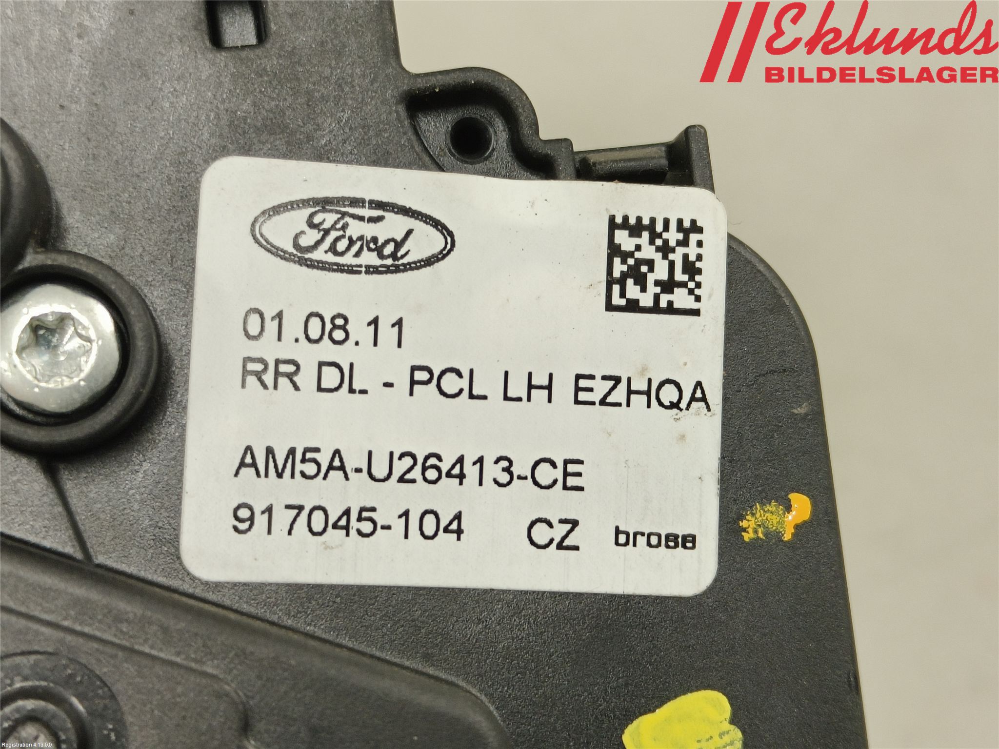 Ford GRAND C-MAX  11-14 Låskista-Dörrlås