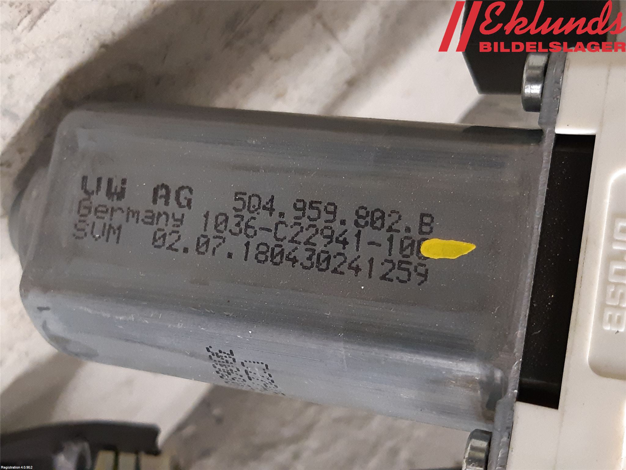Volkswagen VW PASSAT 15-19 Fönsterhiss El Kompl