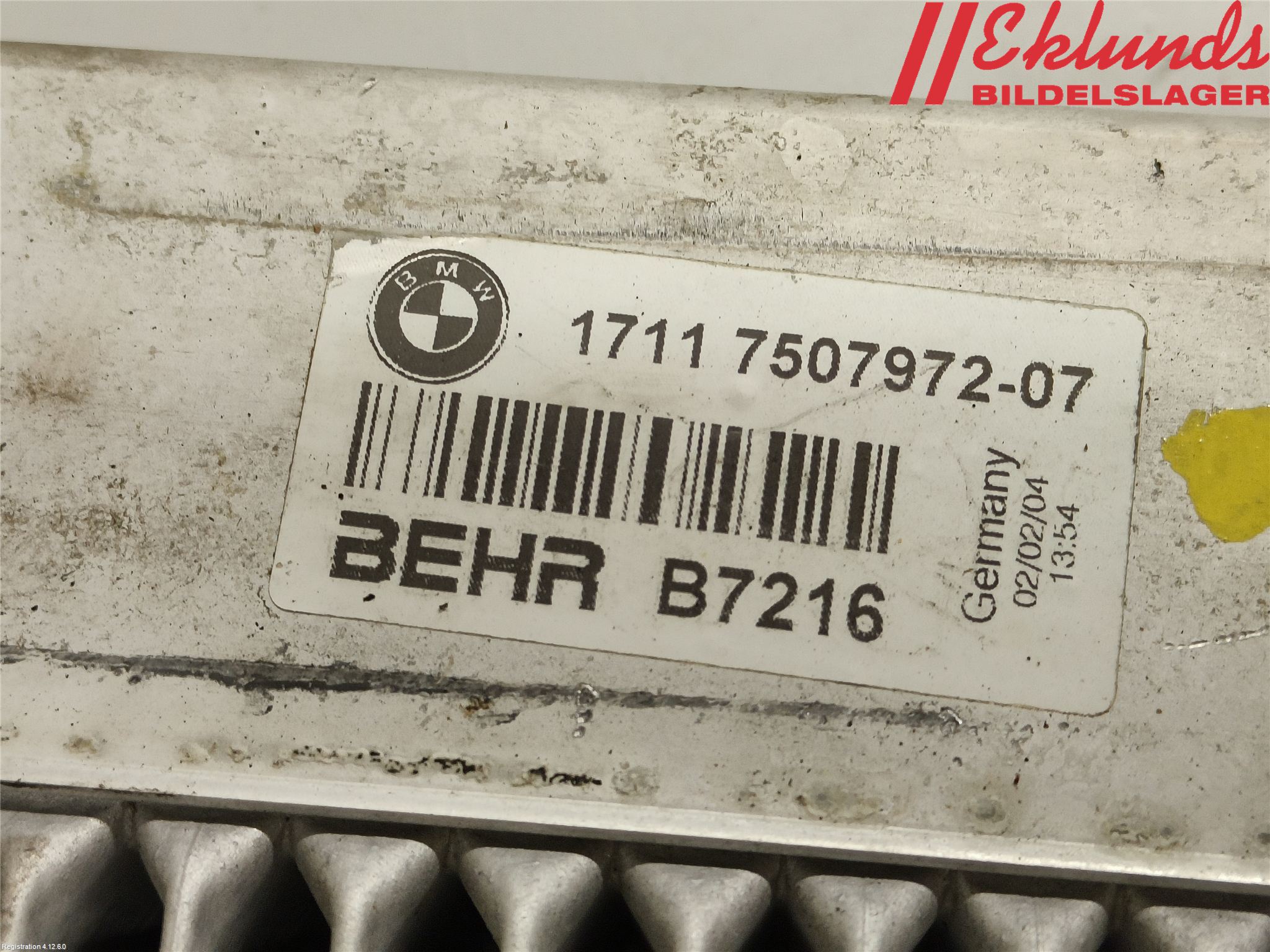 BMW 6 E63/64    02-10 Kylare Aut