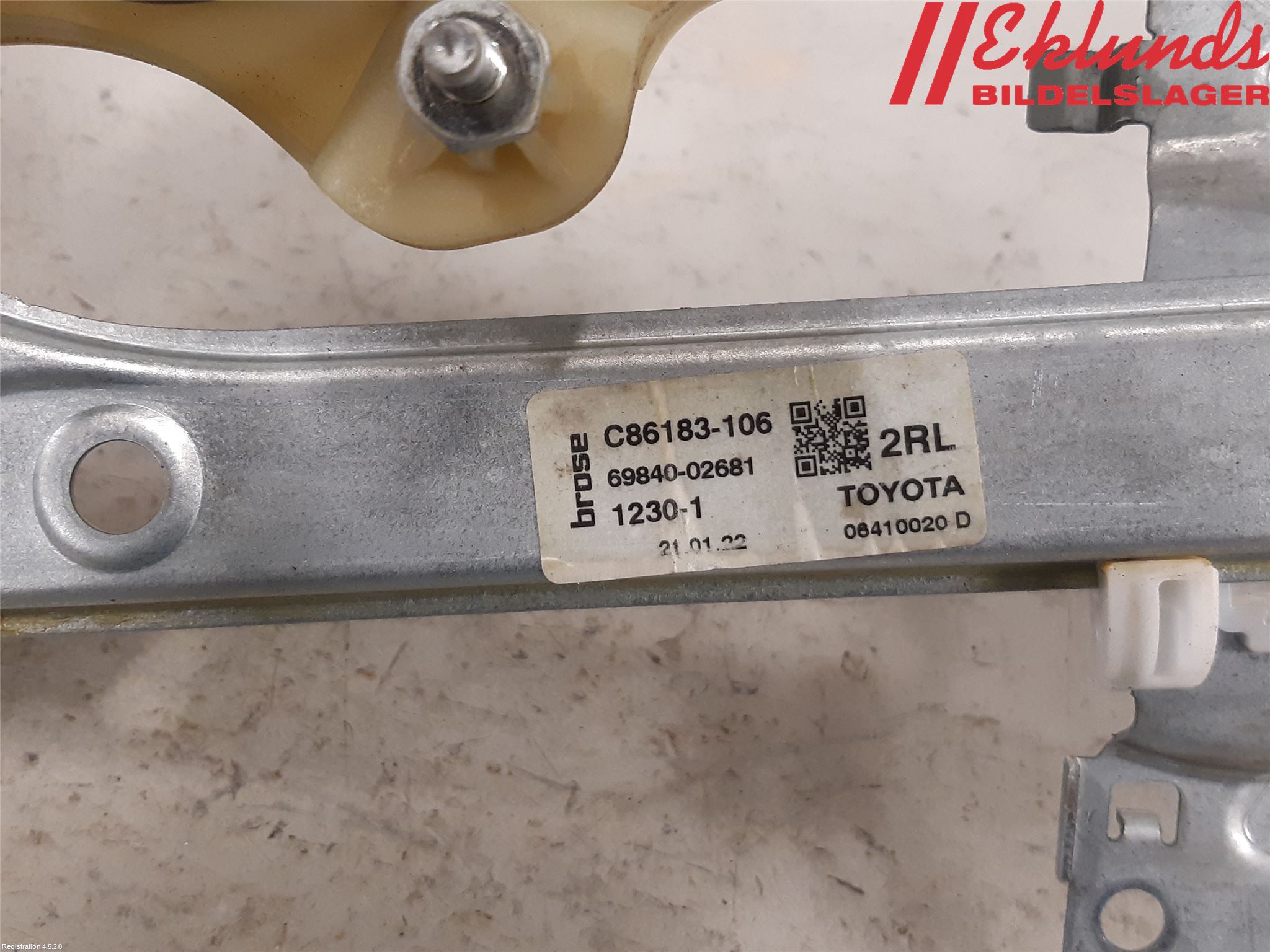 Toyota COROLLA 19- Fönsterhiss El Kompl