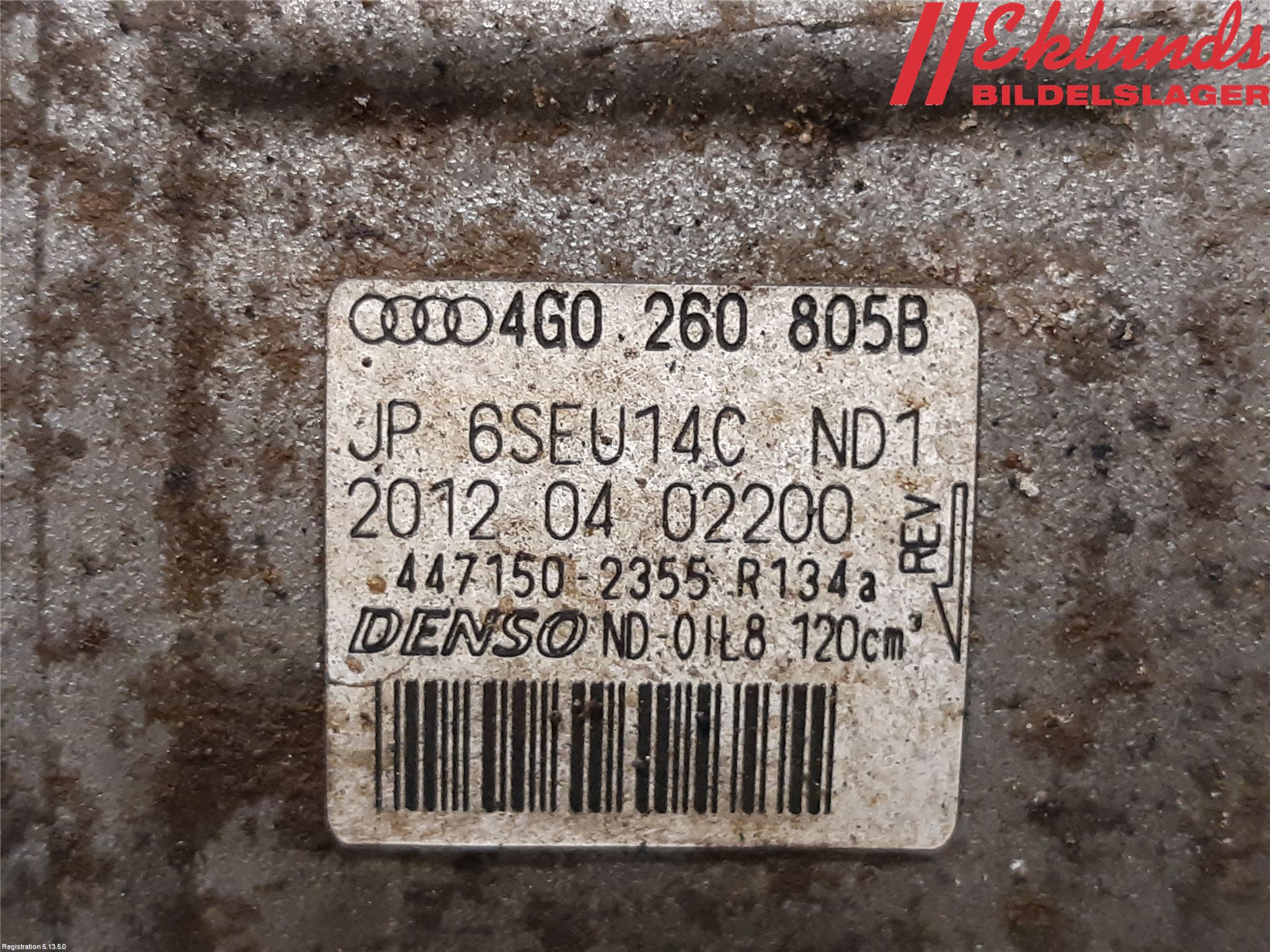 Audi A6 ALLROAD 12-18 Ac Kompressor