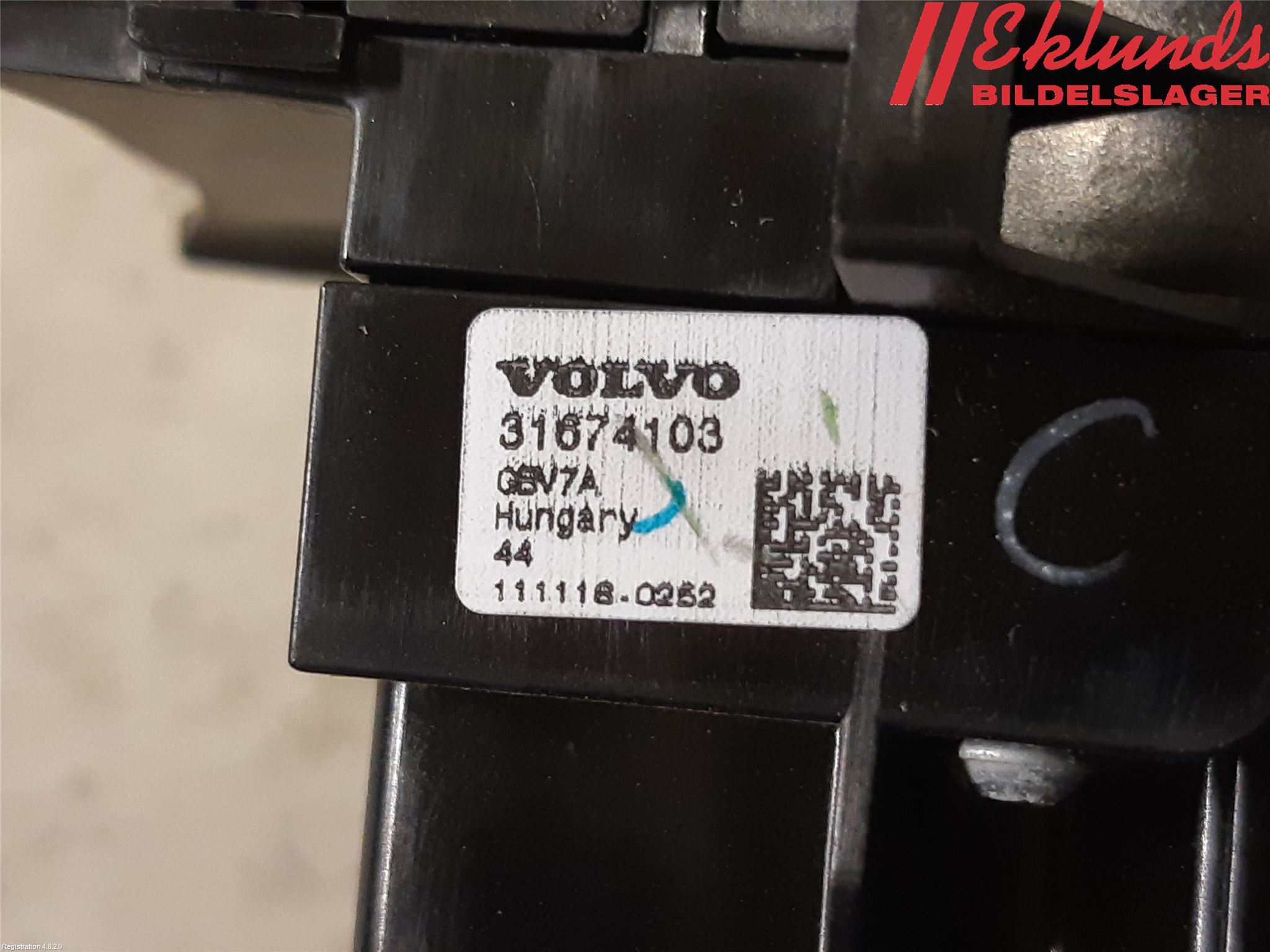 Volvo XC90/RECHARGE 16- Spak Torkar-Spolomk