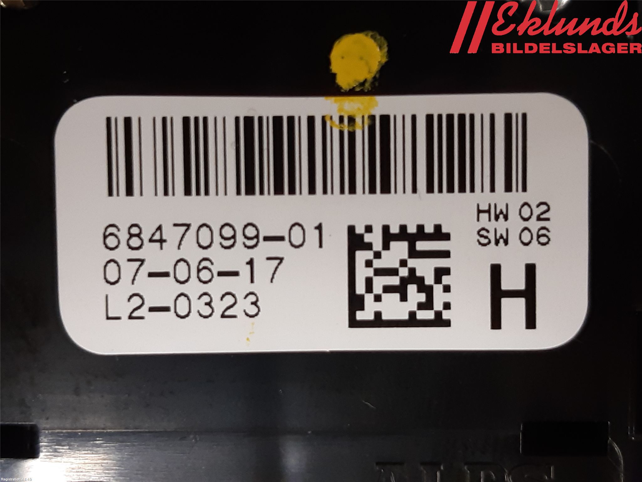 BMW X3 G01 18- Strömställare Elhiss