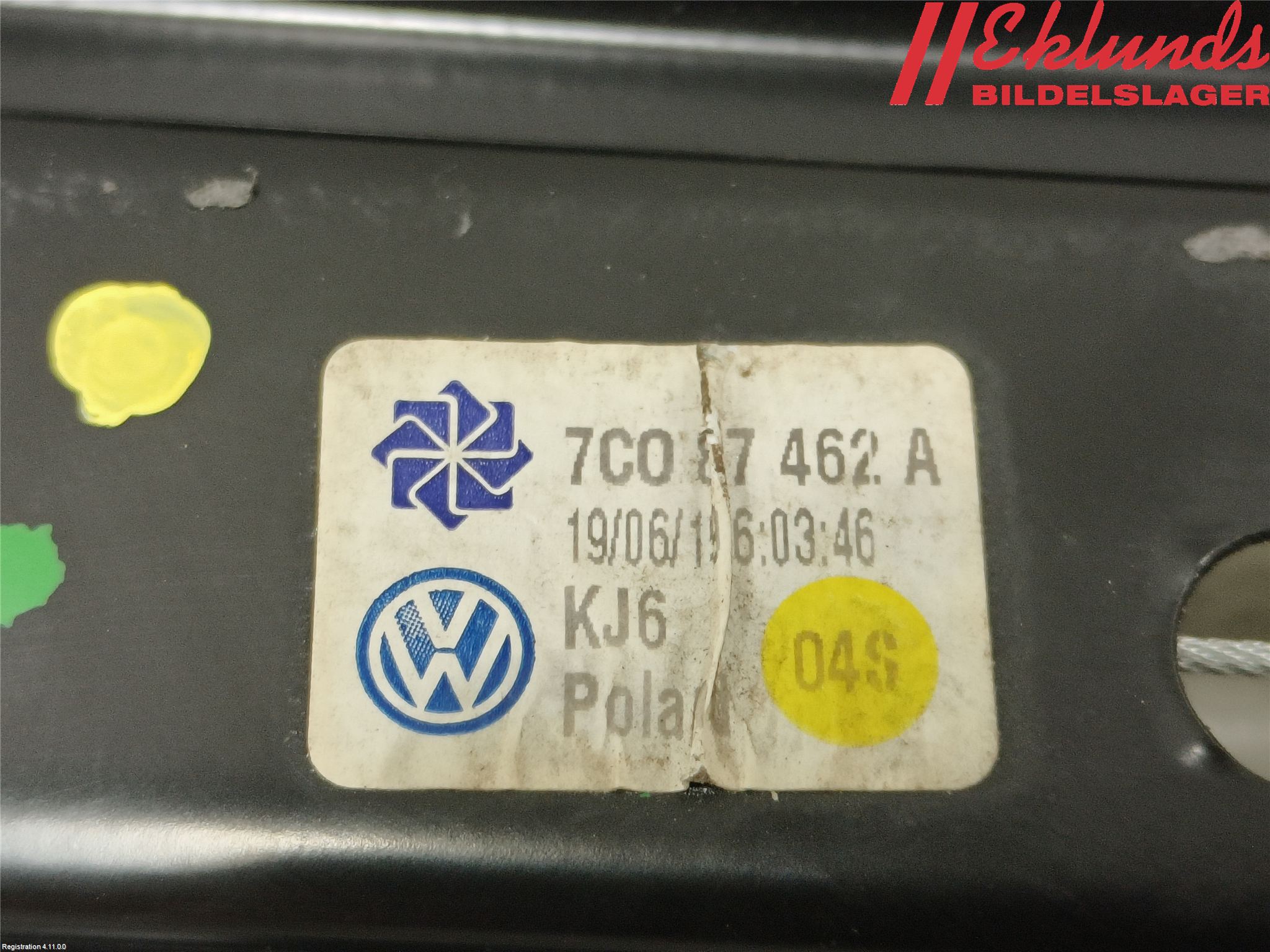 Volkswagen VW CRAFTER II / E-CRAFTER 17- Fönsterhiss El Kompl