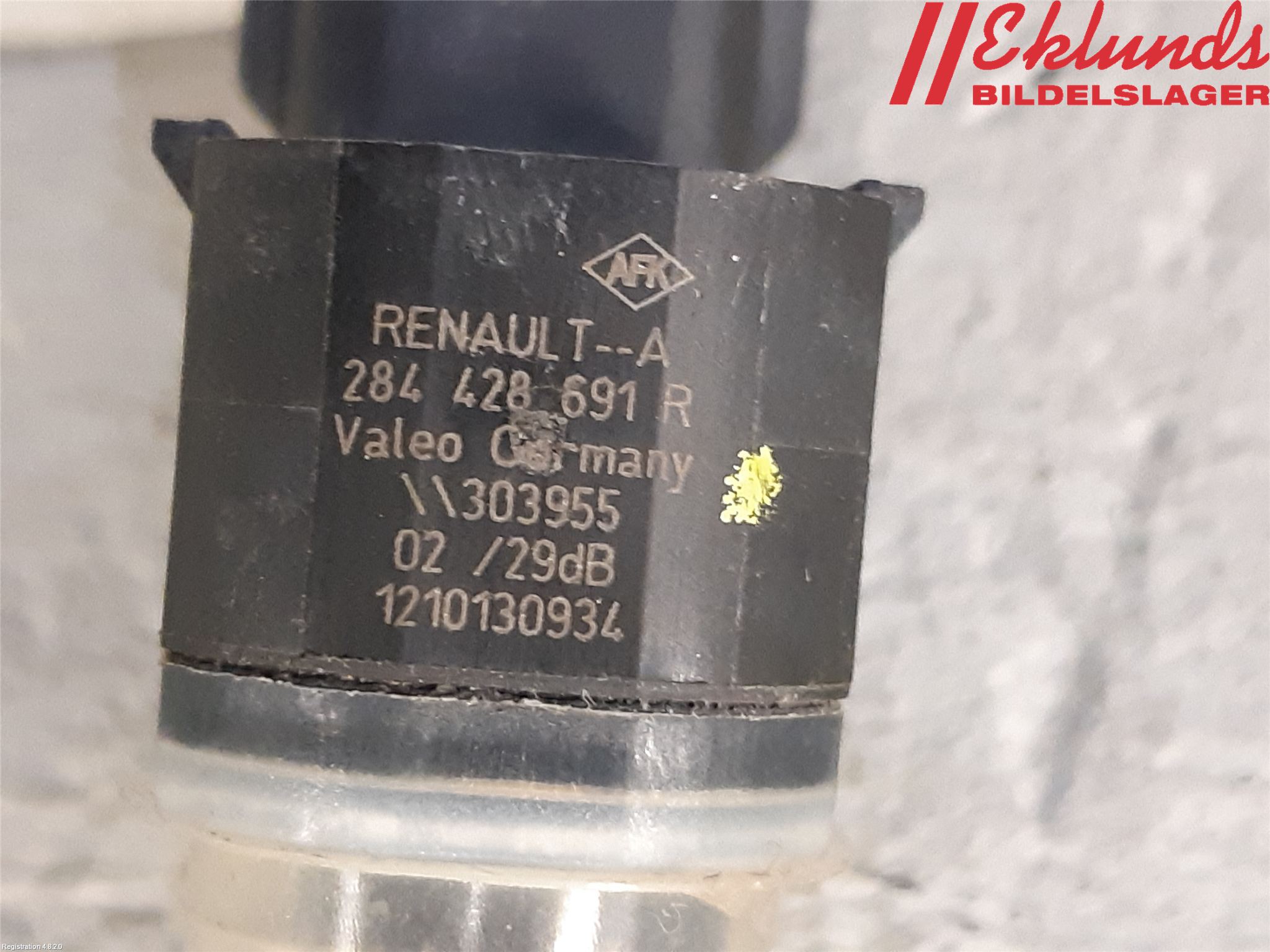 Renault SCÉNIC III / GRAND SCÉNIC 09-16 Parkeringshjälp Backsensor
