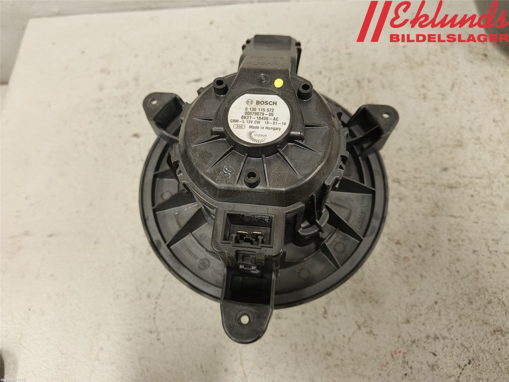 Ford TRANSIT/TOURNEO CUSTOM 13-24 Värmefläkt