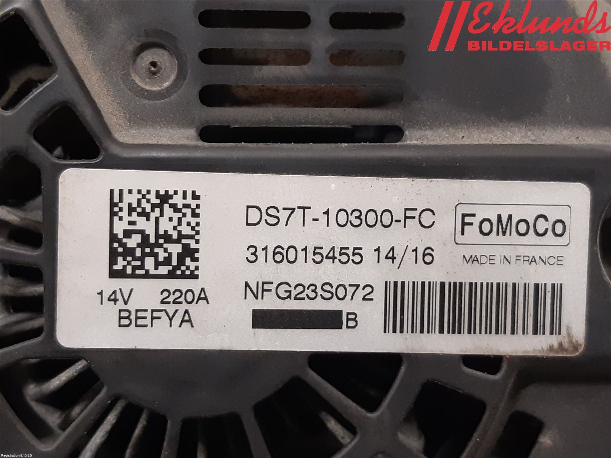Ford MONDEO 15-22 Generator