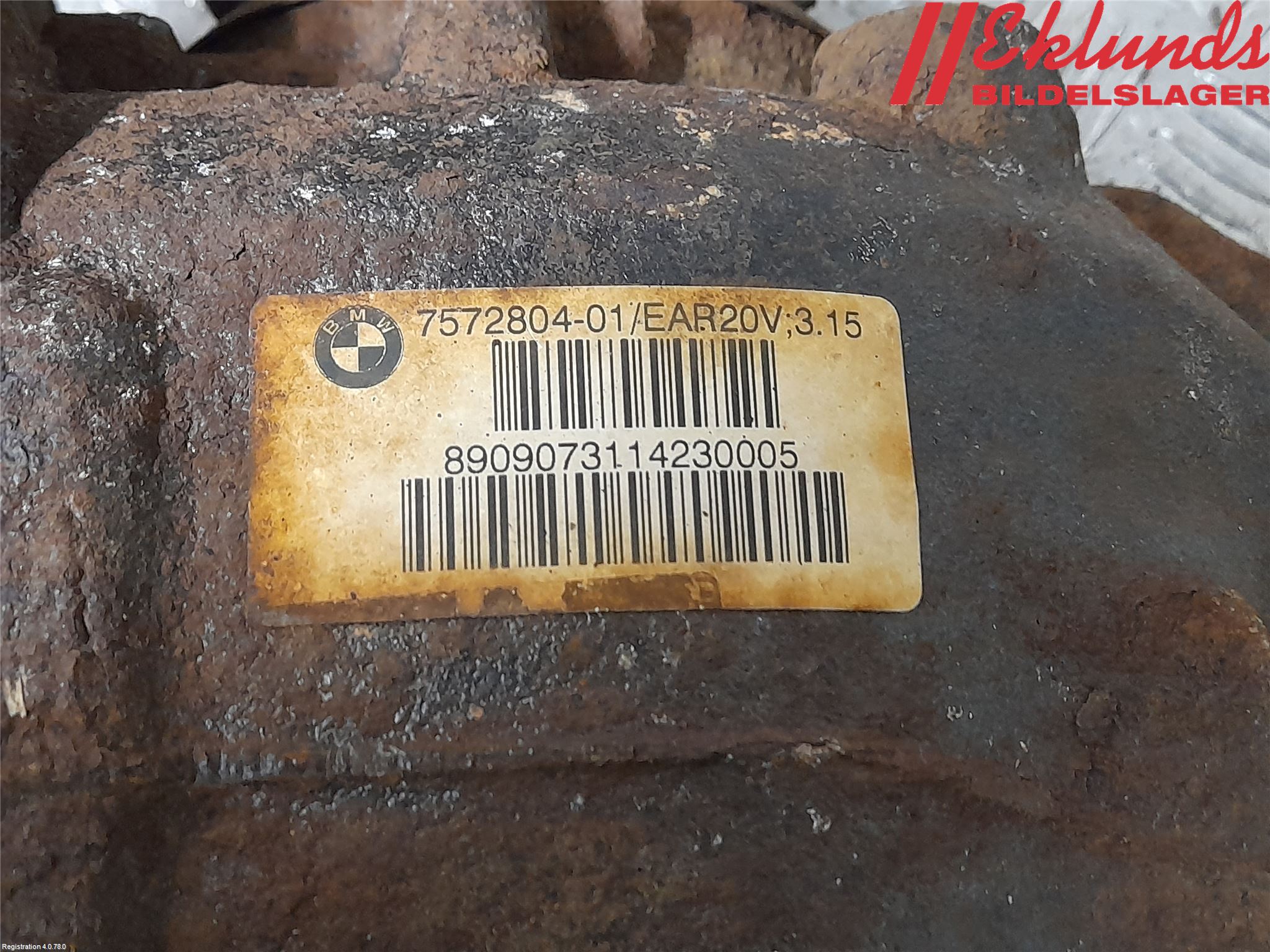 BMW 3 E90/91 SED/TOU 05-12 Bakväxel-Diff