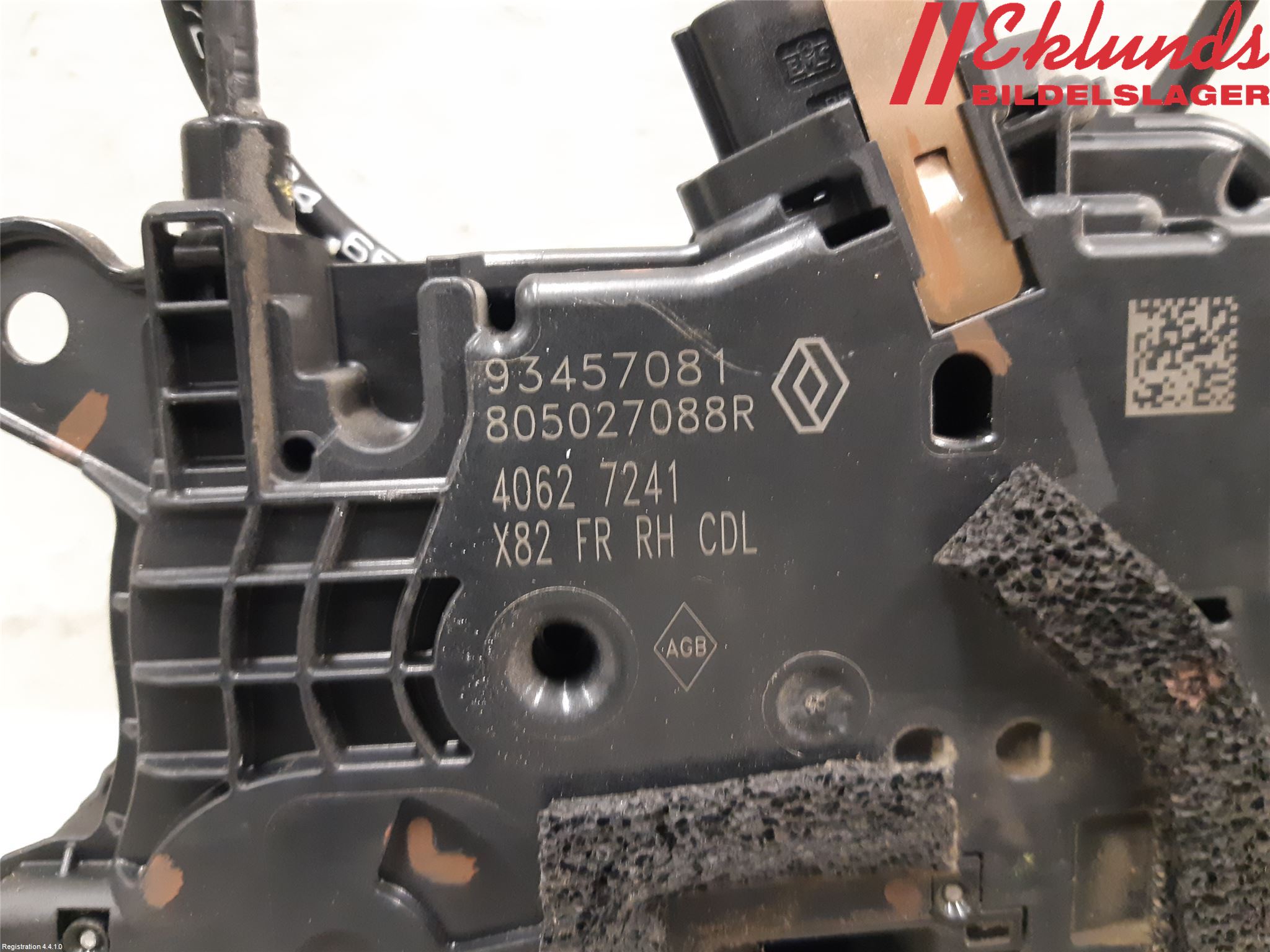 Opel VIVARO 15-19 Låskista-Dörrlås